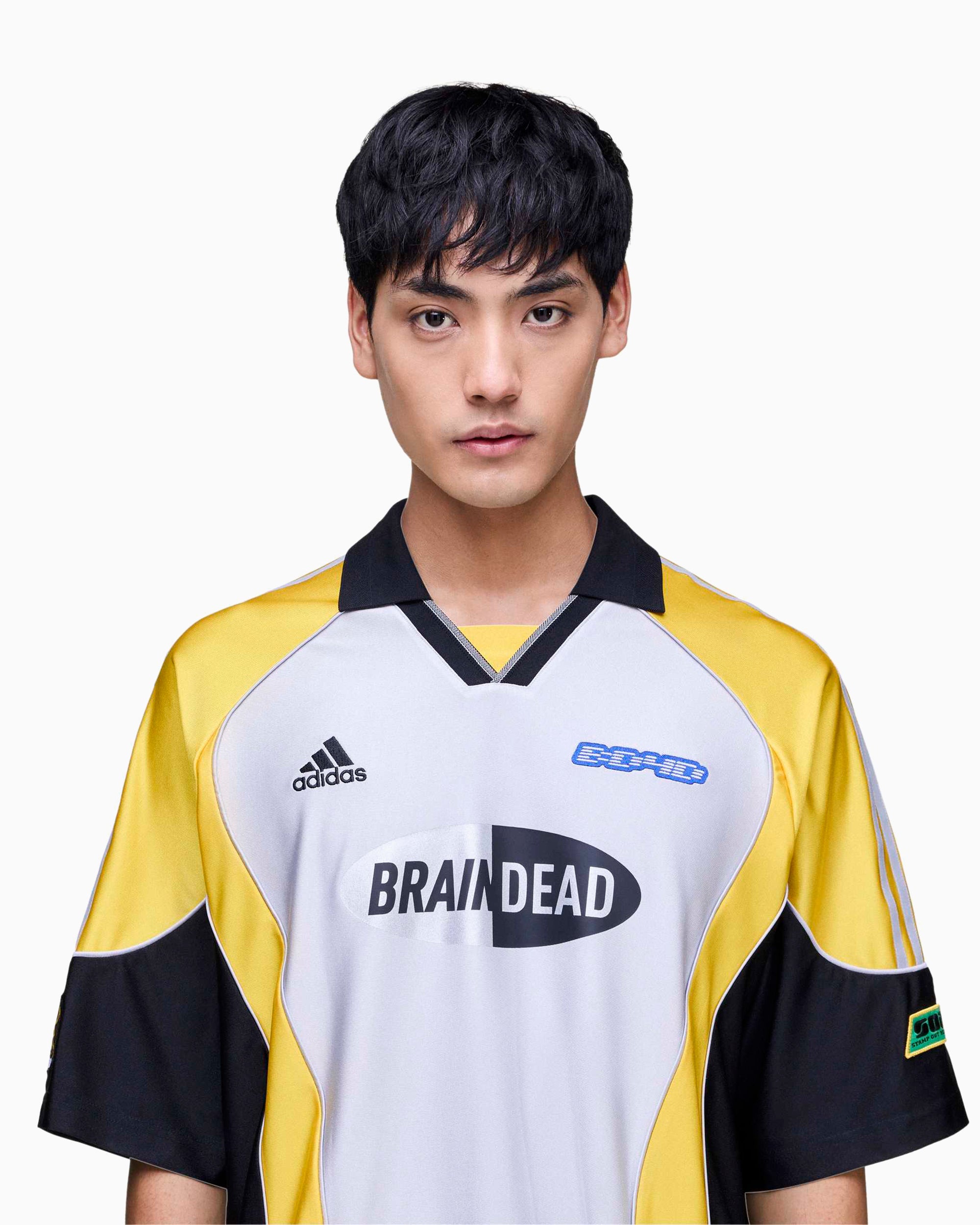T-Shirts adidas Originals x Brain Dead Oversize Men's Jersey T-Shirt - JY7960