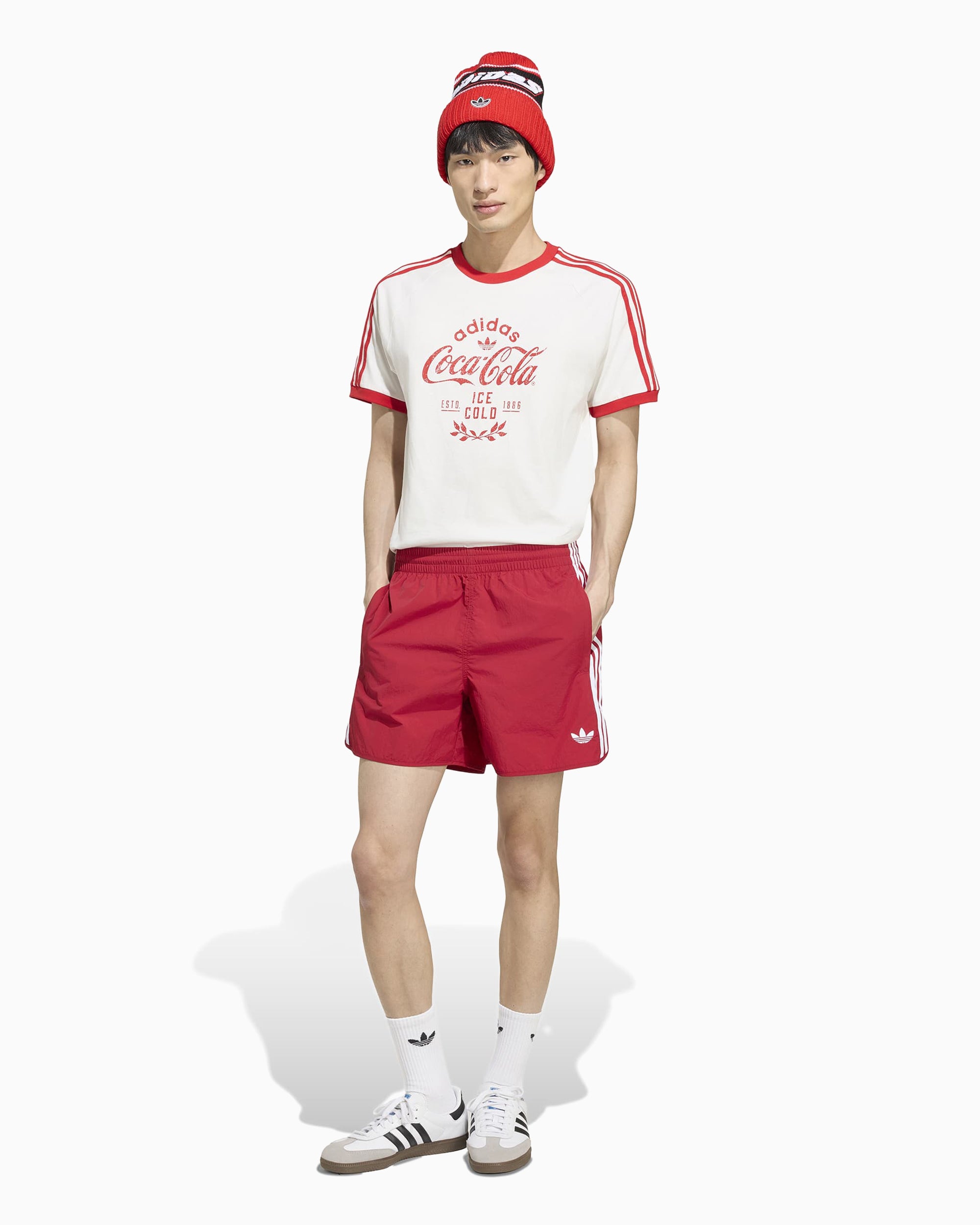 T-Shirts adidas Originals x Coca-Cola Cali Logo Men's T-Shirt - KY2114