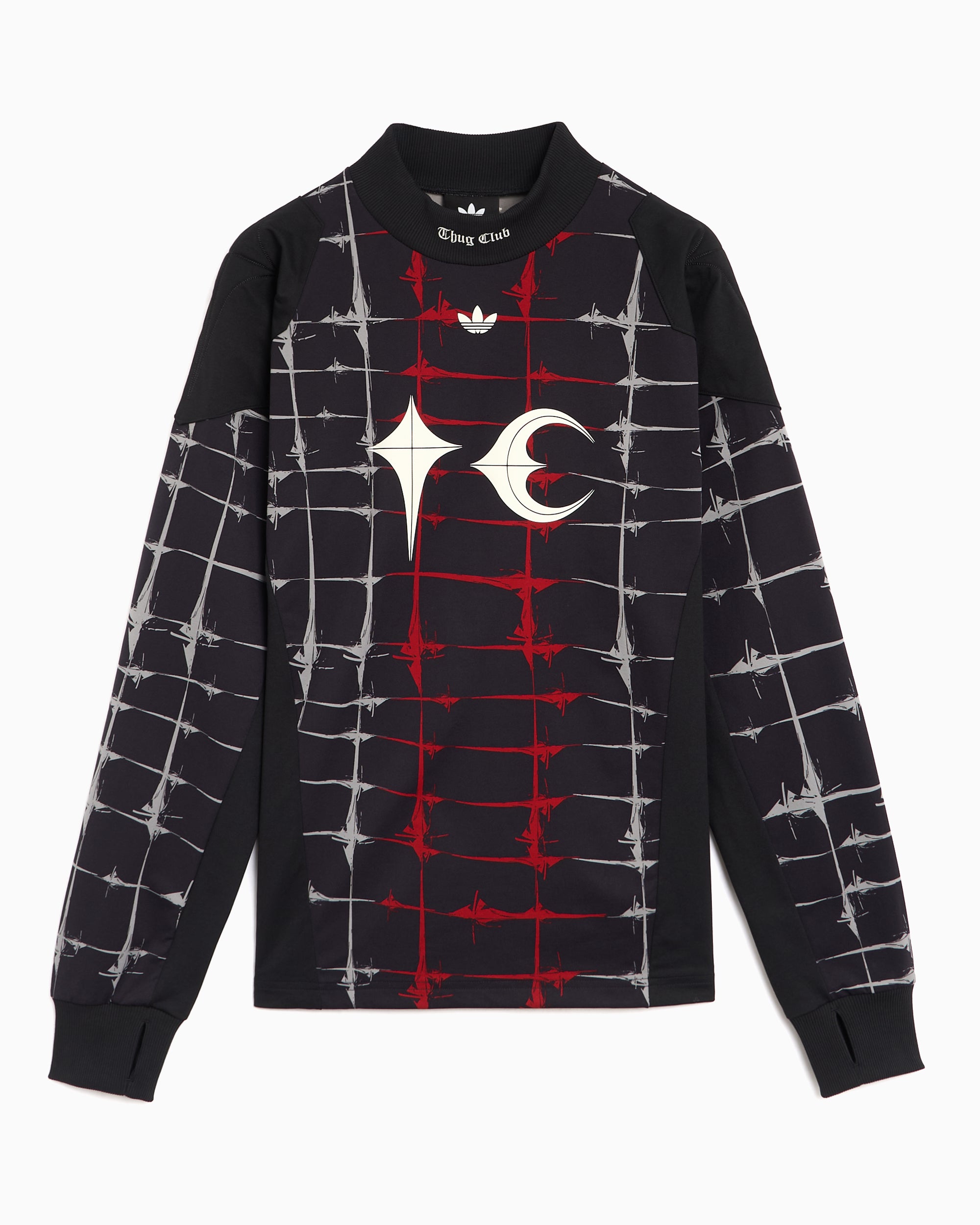 トップス adidas x Thug Club Goalie T-Shirt Long Jersey T-Shirt com gráfico Relaxed de manga comprida adidas Originals