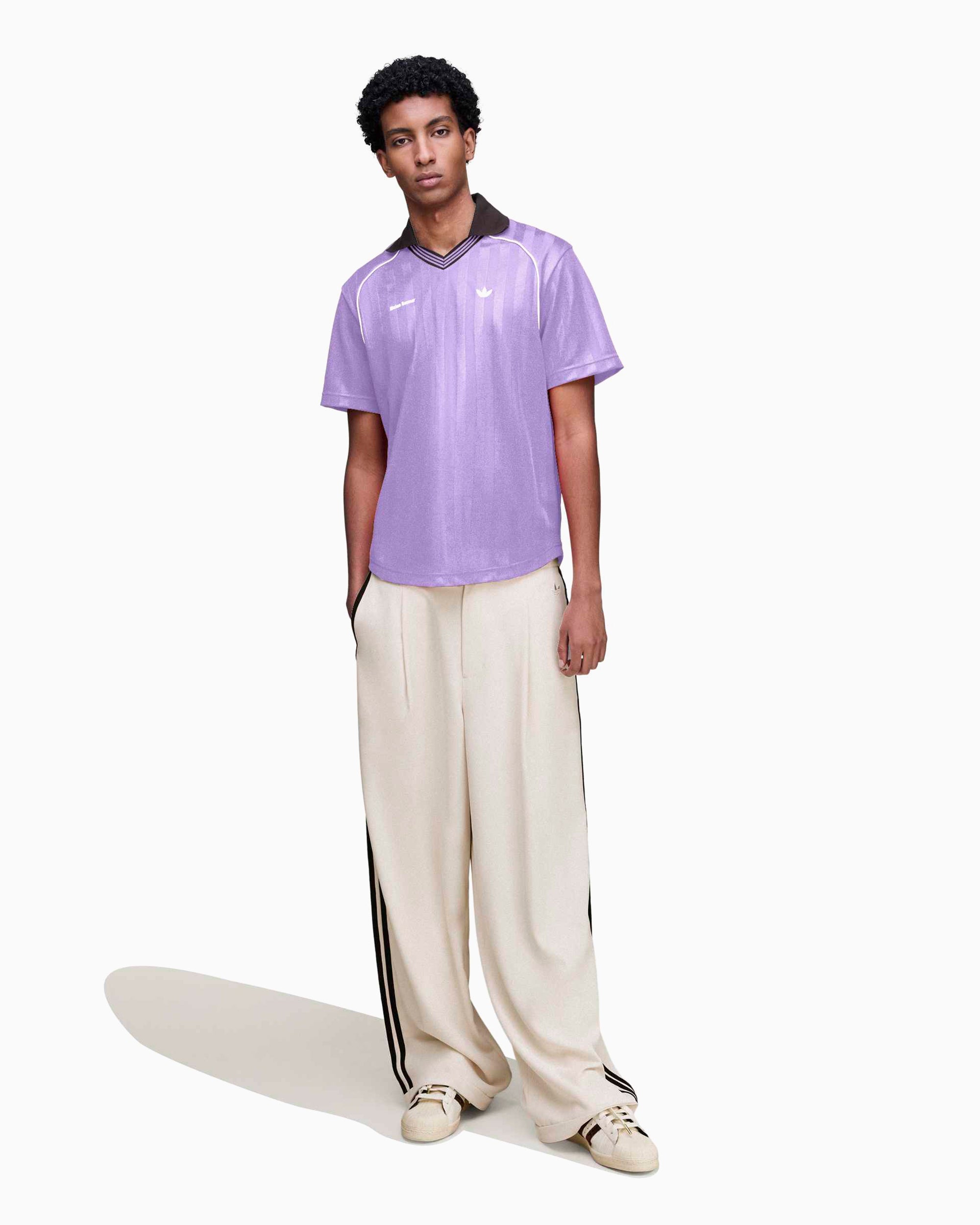 T-Shirts adidas Originals x Wales Bonner Men's Jersey T-Shirt - KD0377