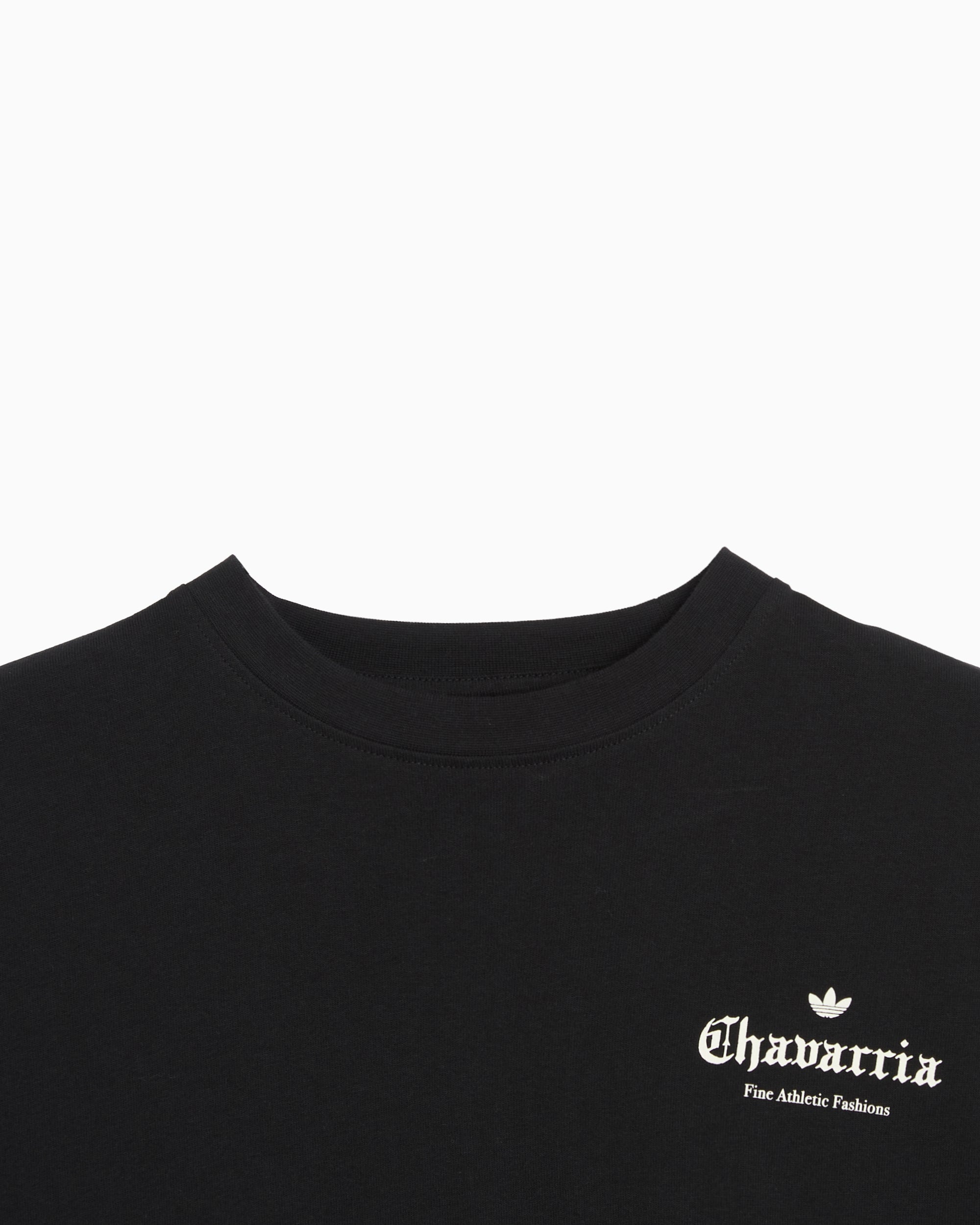 T-Shirts adidas Originals x Willy Chavarria Logo Half-Sleeved Oversize Men's T-Shirt - KS6445