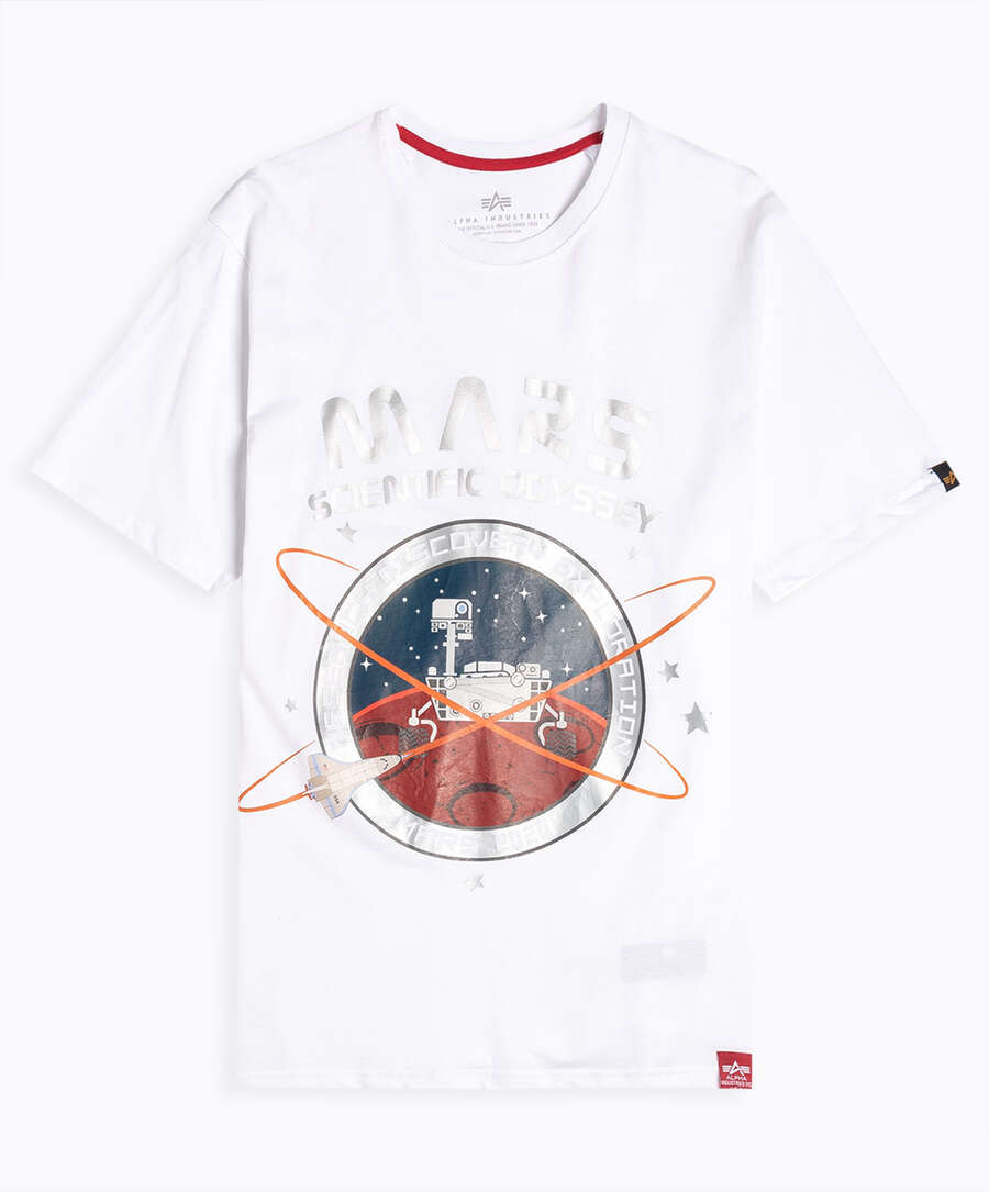 T-Shirts Alpha Industries Mission To Mars Men's Short-Sleeve T-Shirt Men's T-Shirt - 126531-09