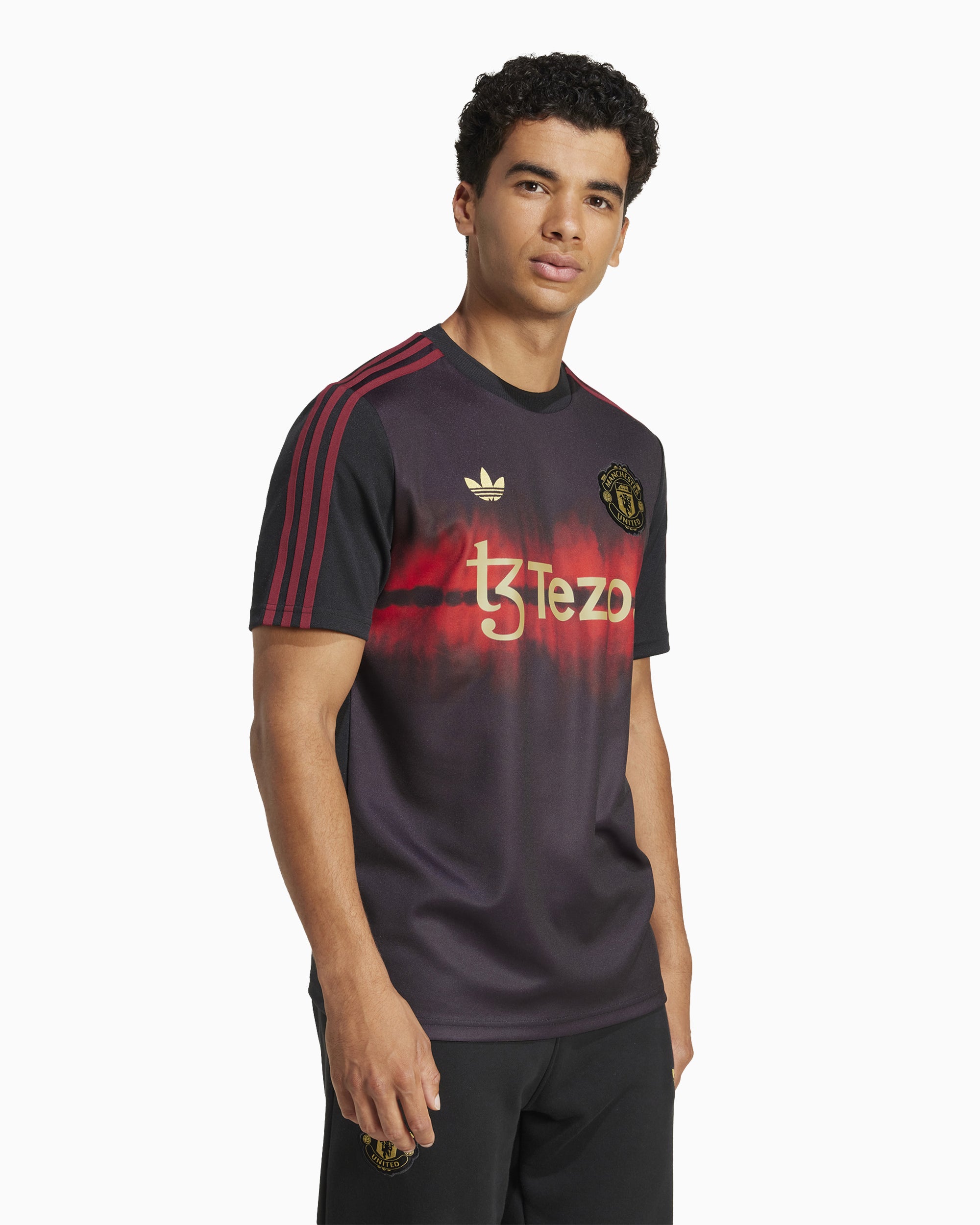 T-Shirts Bloke Core adidas Performance Manchester United Chinese New Year Men's Jersey Men's T-Shirt - JF0377