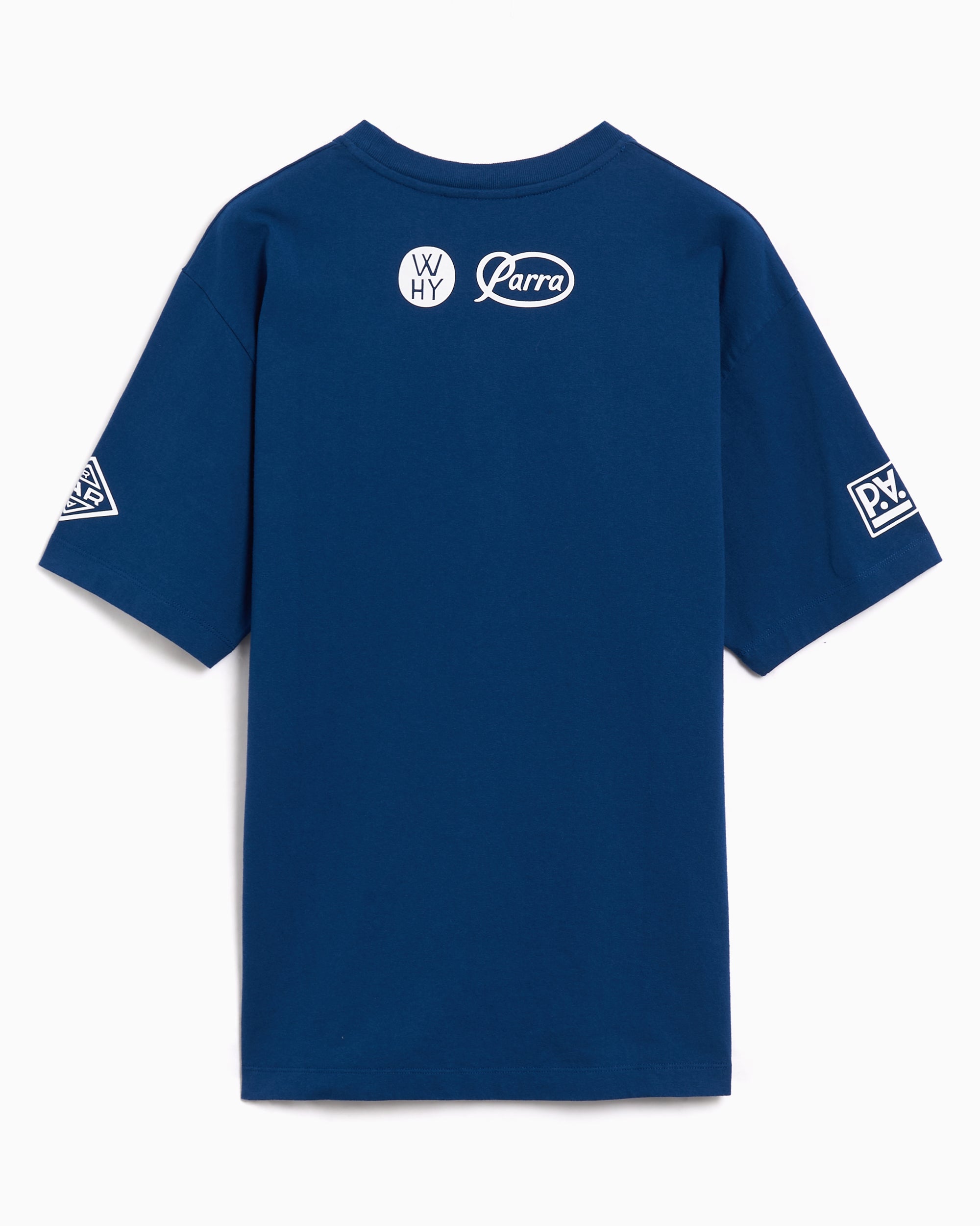 T-Shirts by Parra Media Training Logo Men's T-Shirt - 54405-BLUE