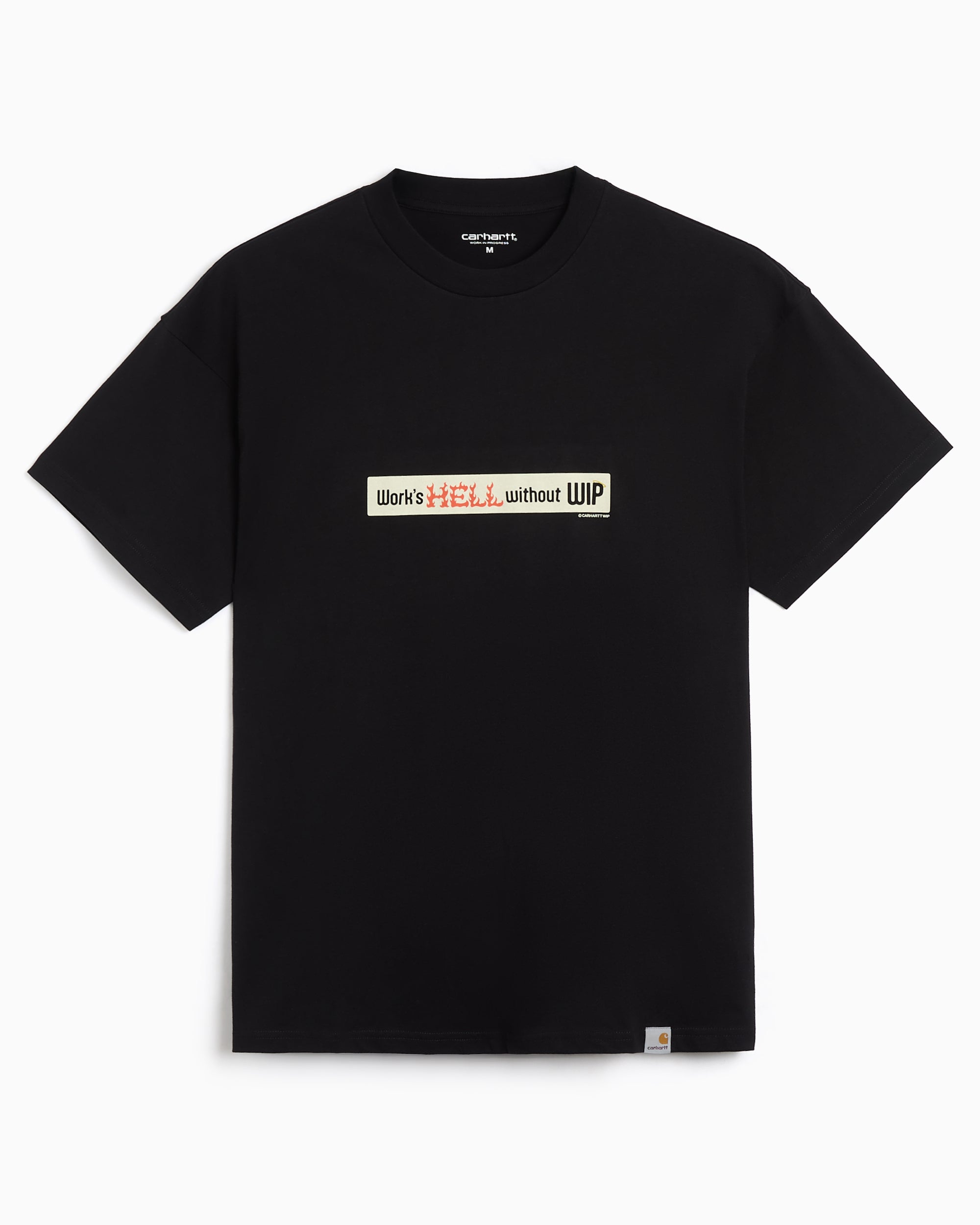 T-Shirts Carhartt WIP Bumper Stickers Graphic Relaxed Men's T-Shirt - I036884-89XX