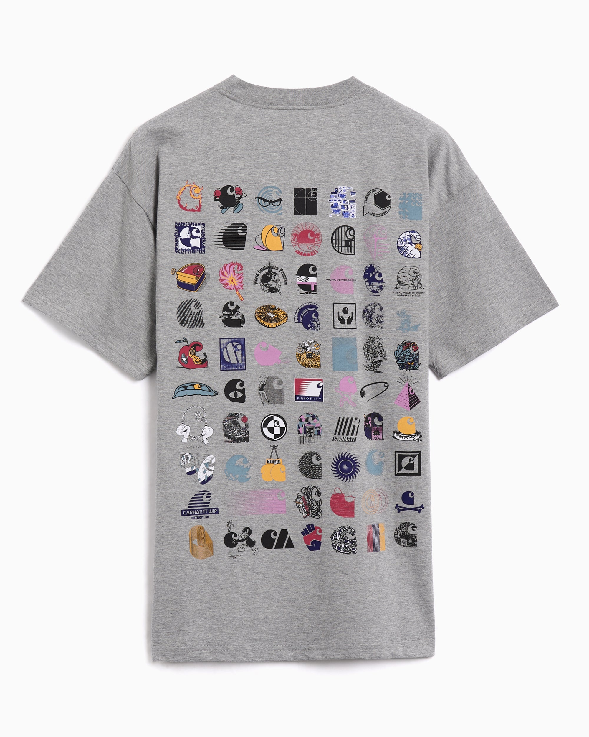 T-Shirts Carhartt WIP C Logo Archive Graphic Relaxed Unisex T-Shirt - I035439-V6XX