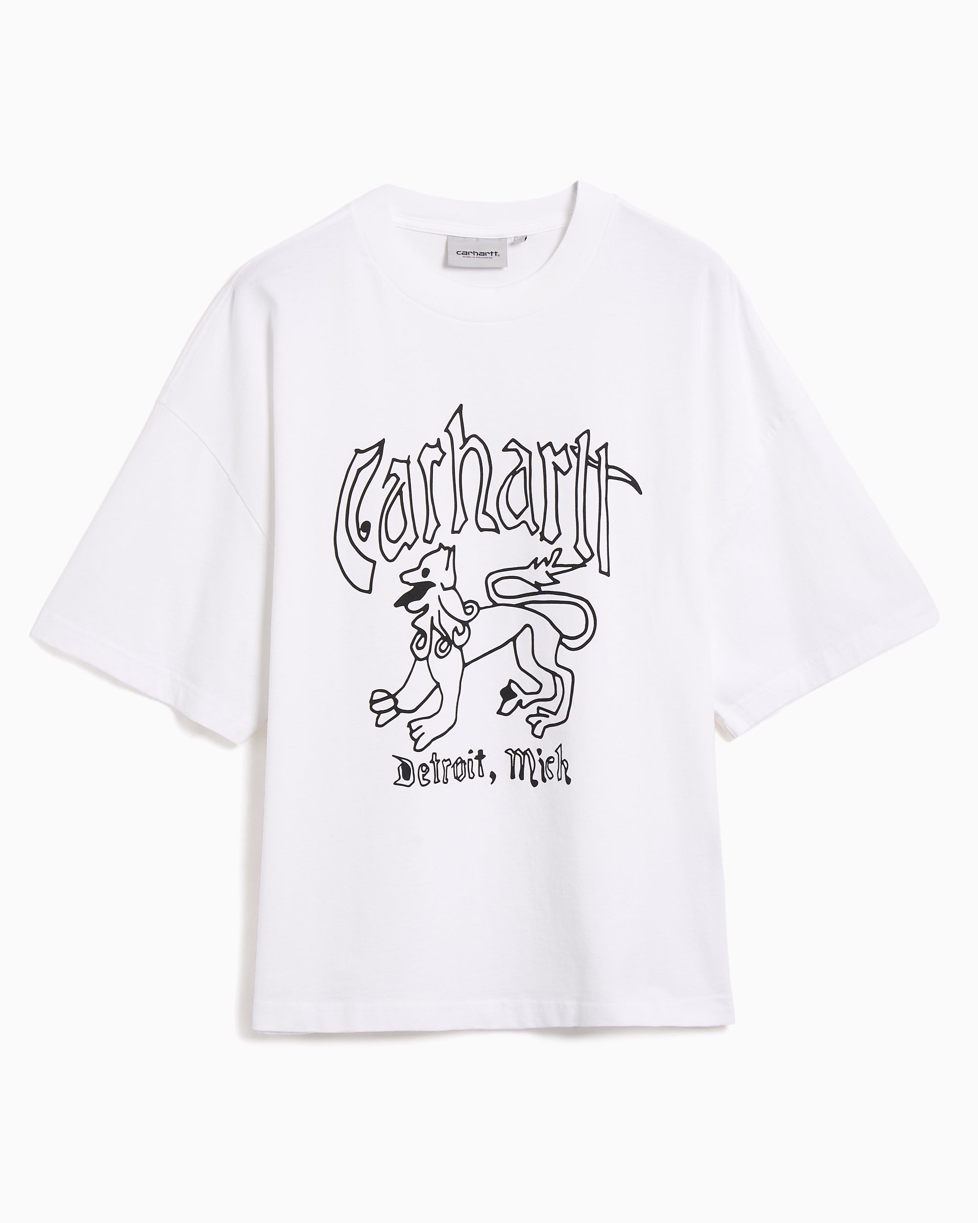 哀　Tシャツ T-Shirt com gráfico Boxy Carhartt WIP Hackwork Unisexo