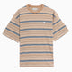 T-Shirt às riscas Relaxed Carhartt WIP Zane Unisexo