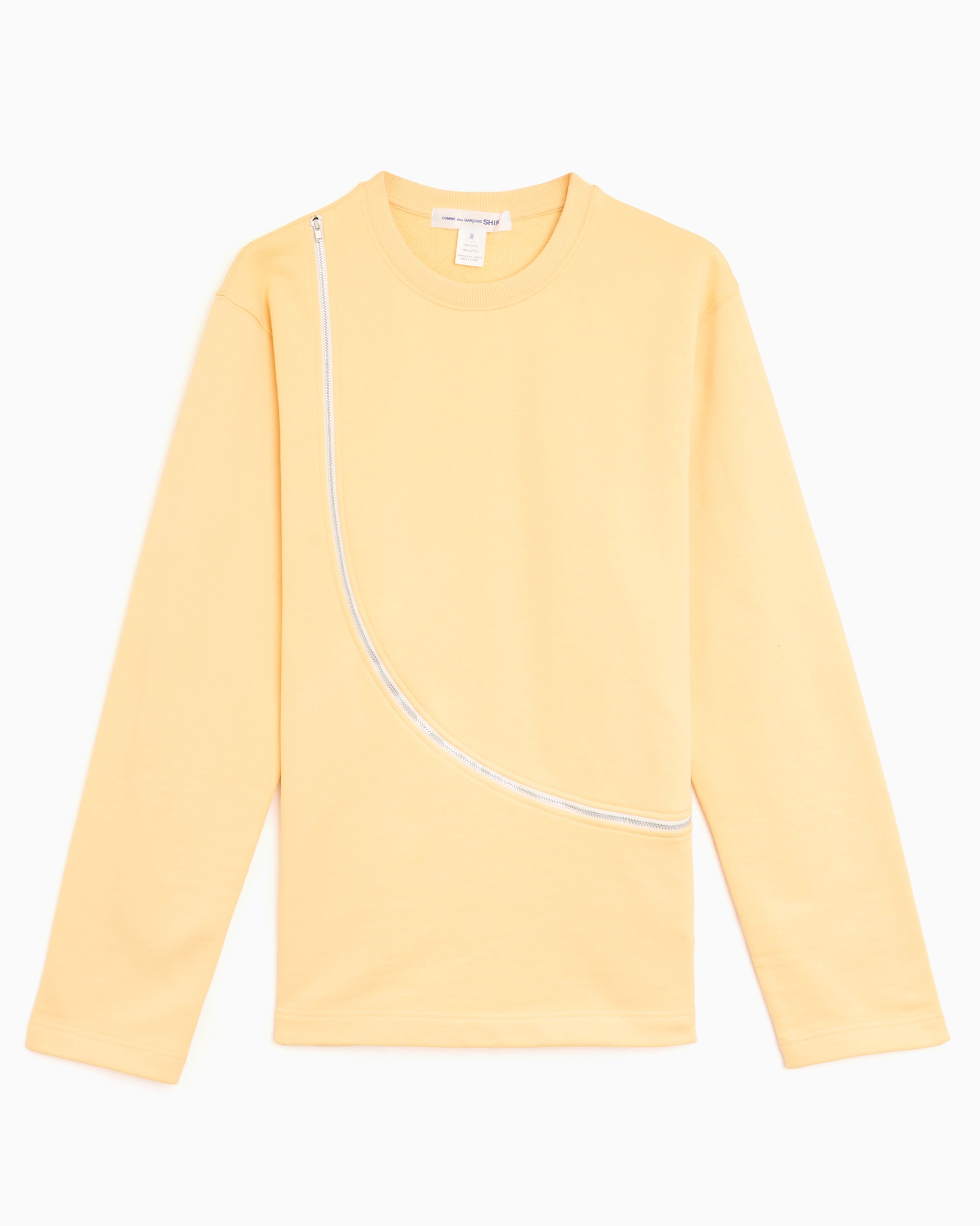 T-Shirts Comme Des Garçons Shirt With Zipper Long-Sleeved Men's T-Shirt - FQ-T027-S26-3