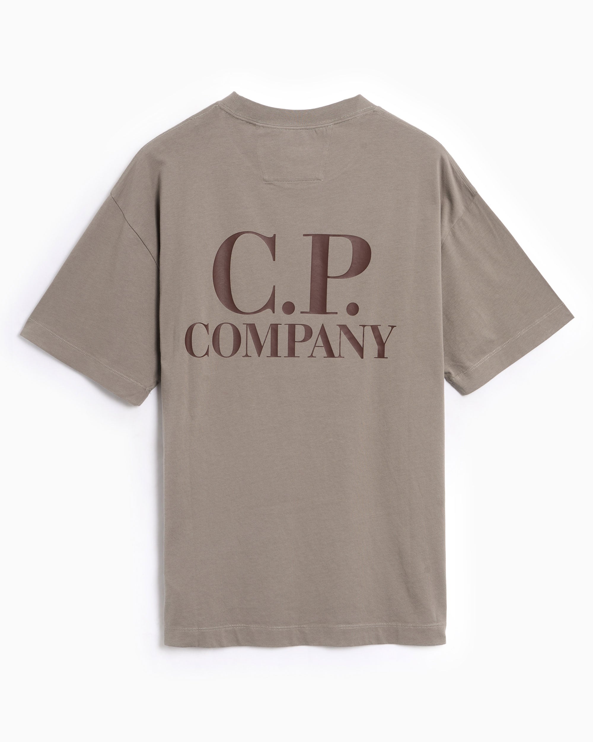 T-Shirts CP Company Logo Men's T-Shirt - 19CMTS103A005100W-356