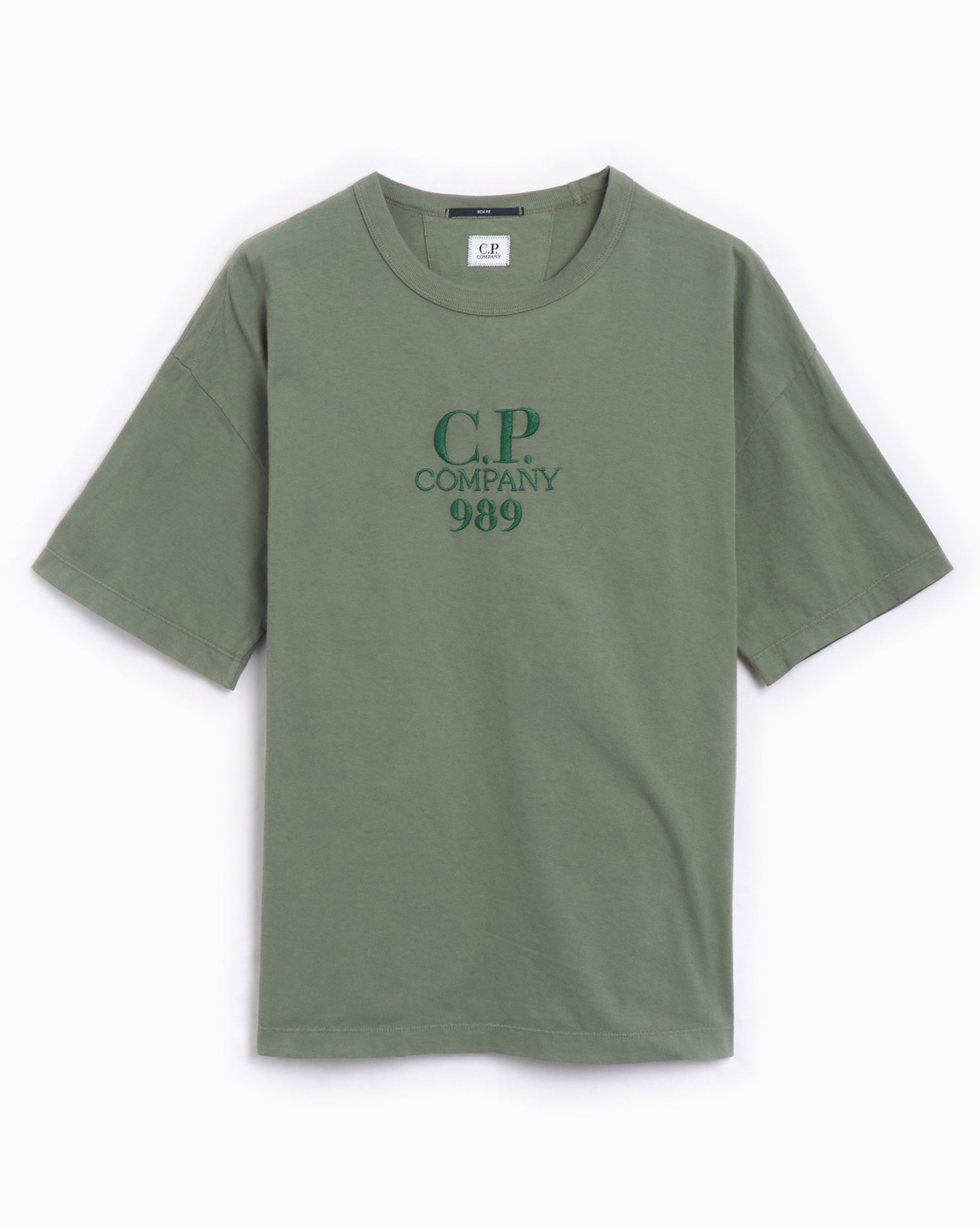 T-Shirts CP Company Men's Short Sleeve T-Shirt Men's T-Shirt - 18CMTS284A005697G-669