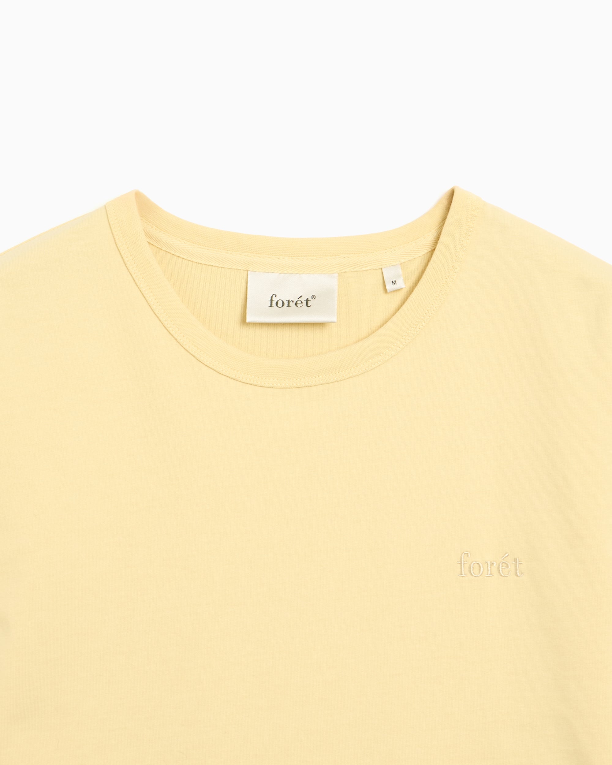 T-Shirts Forét Oak Men's T-Shirt Men's T-Shirt - F4013-DUSTYYELLOW