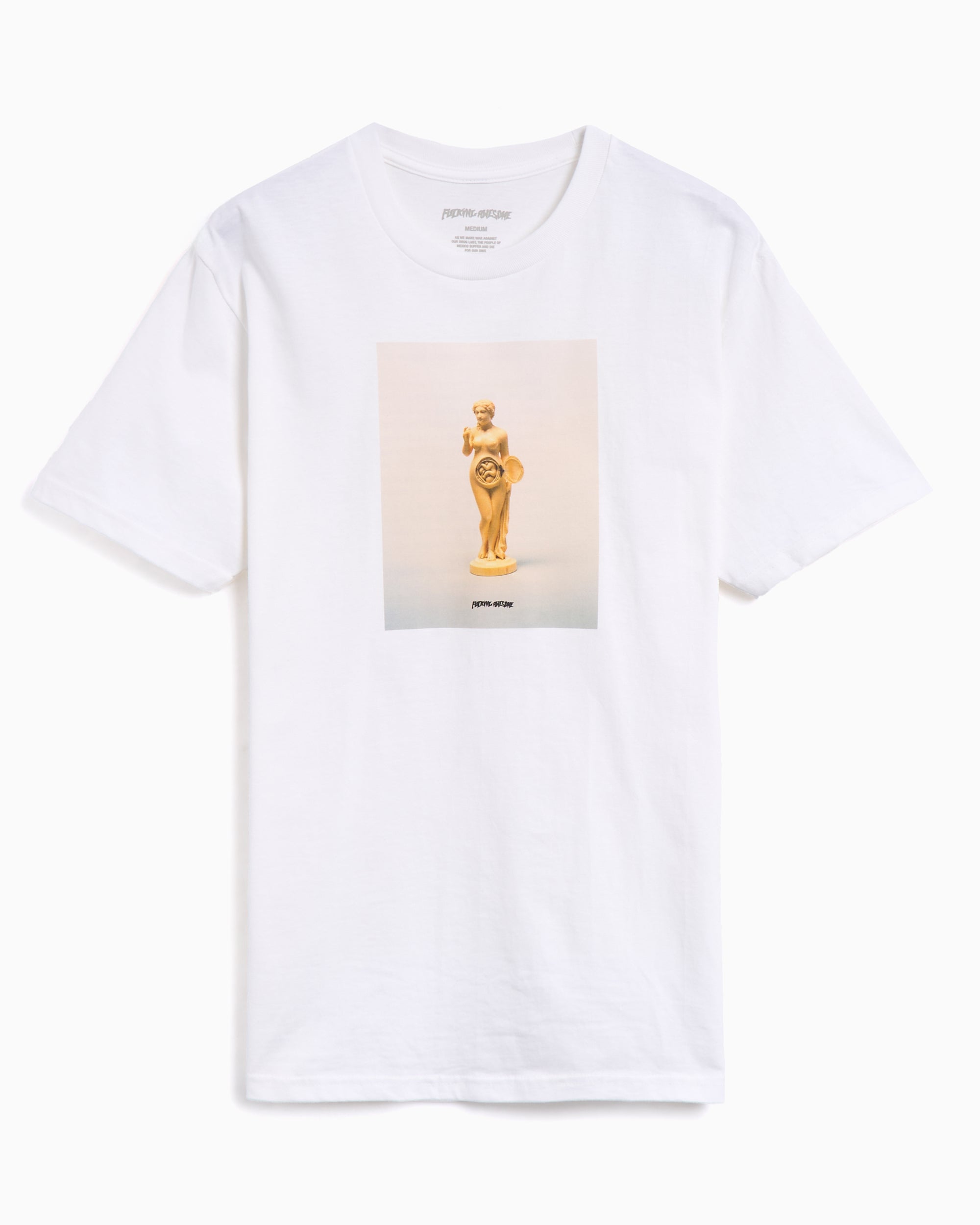 T-Shirts Fucking Awesome 2035 Statue Men's T-Shirt Men's T-Shirt - PN25343