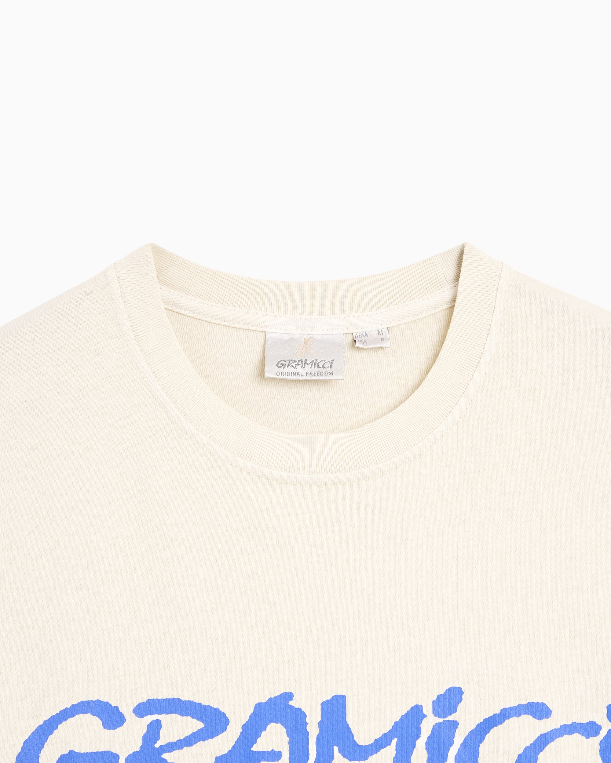 T-Shirts Gramicci Freedom Logo Oversize Men's T-Shirt - G6SU-T104-NATURALPIGMENT