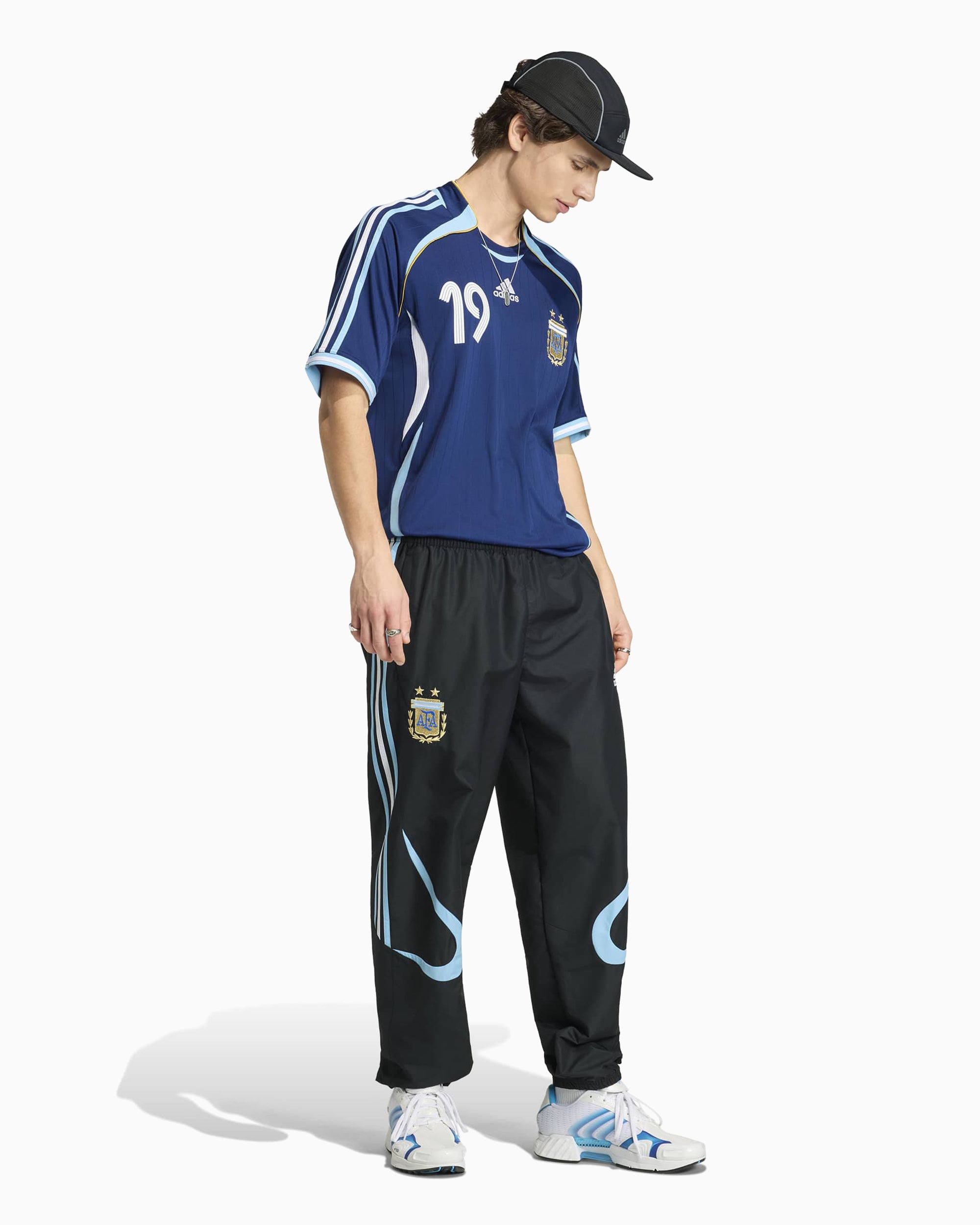 T-Shirts Jersey 2ª equipación adidas Performance Argentina 2006 Messi Men's T-Shirt - JN3709