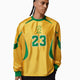 Jersey T-Shirt com logótipo Relaxed de manga comprida Jordan Brasil Goalkeeper para homem
