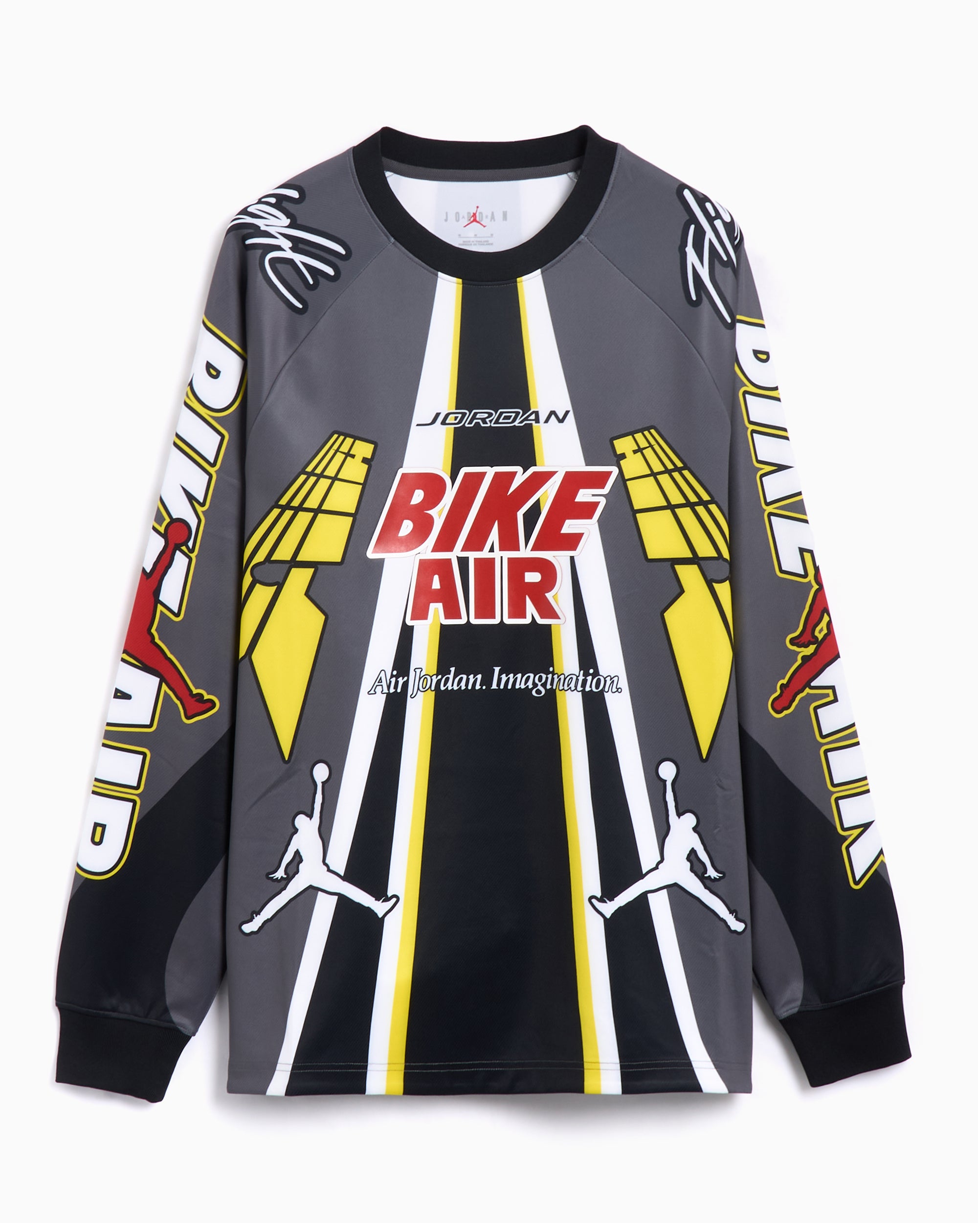 T-Shirt Oversize Jordan x Nigel Sylvester Bike Men's Long Sleeve T-Shi