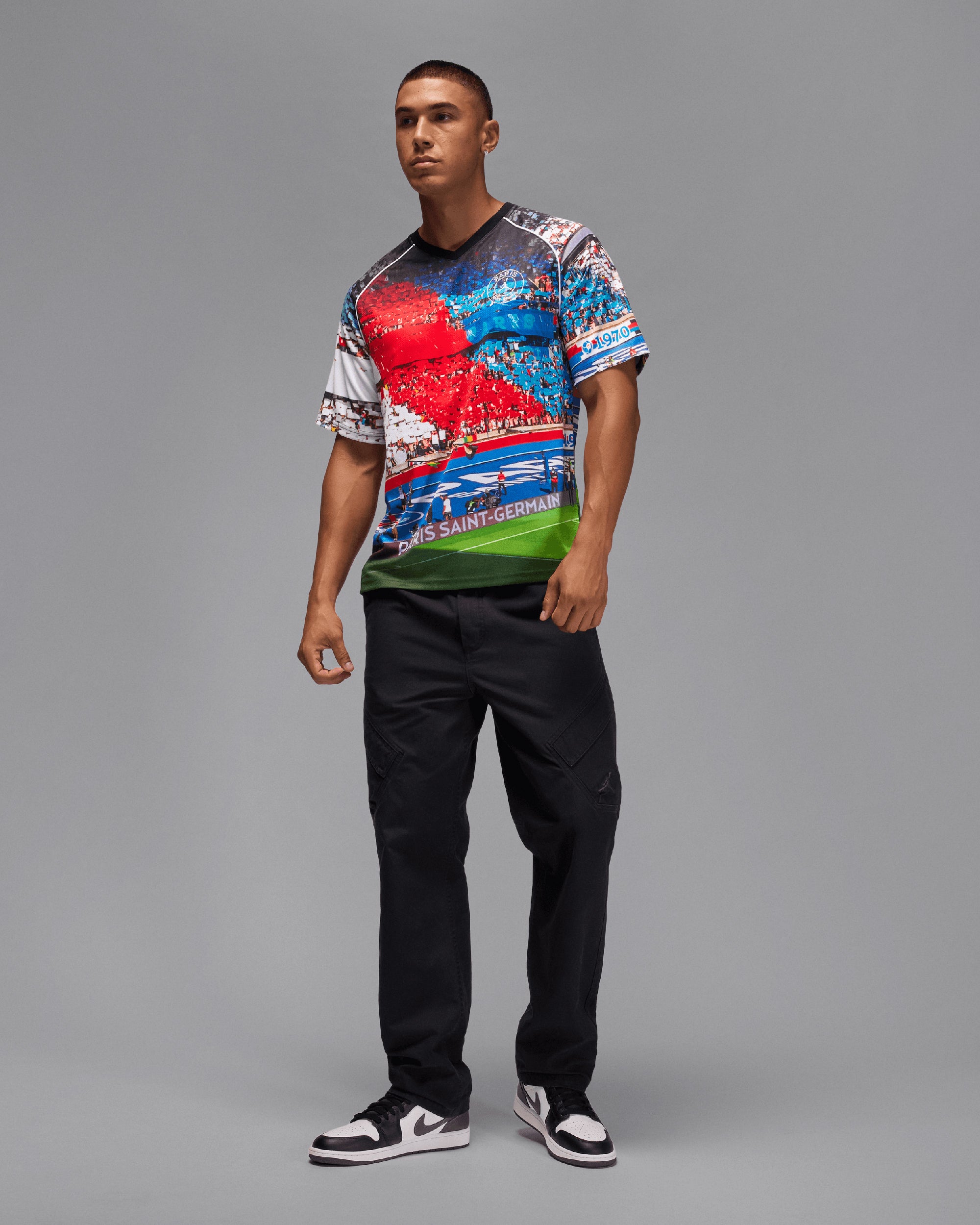 T-Shirts Jordan x PSG Graphic Slim Men's Jersey T-Shirt - HV3419-010