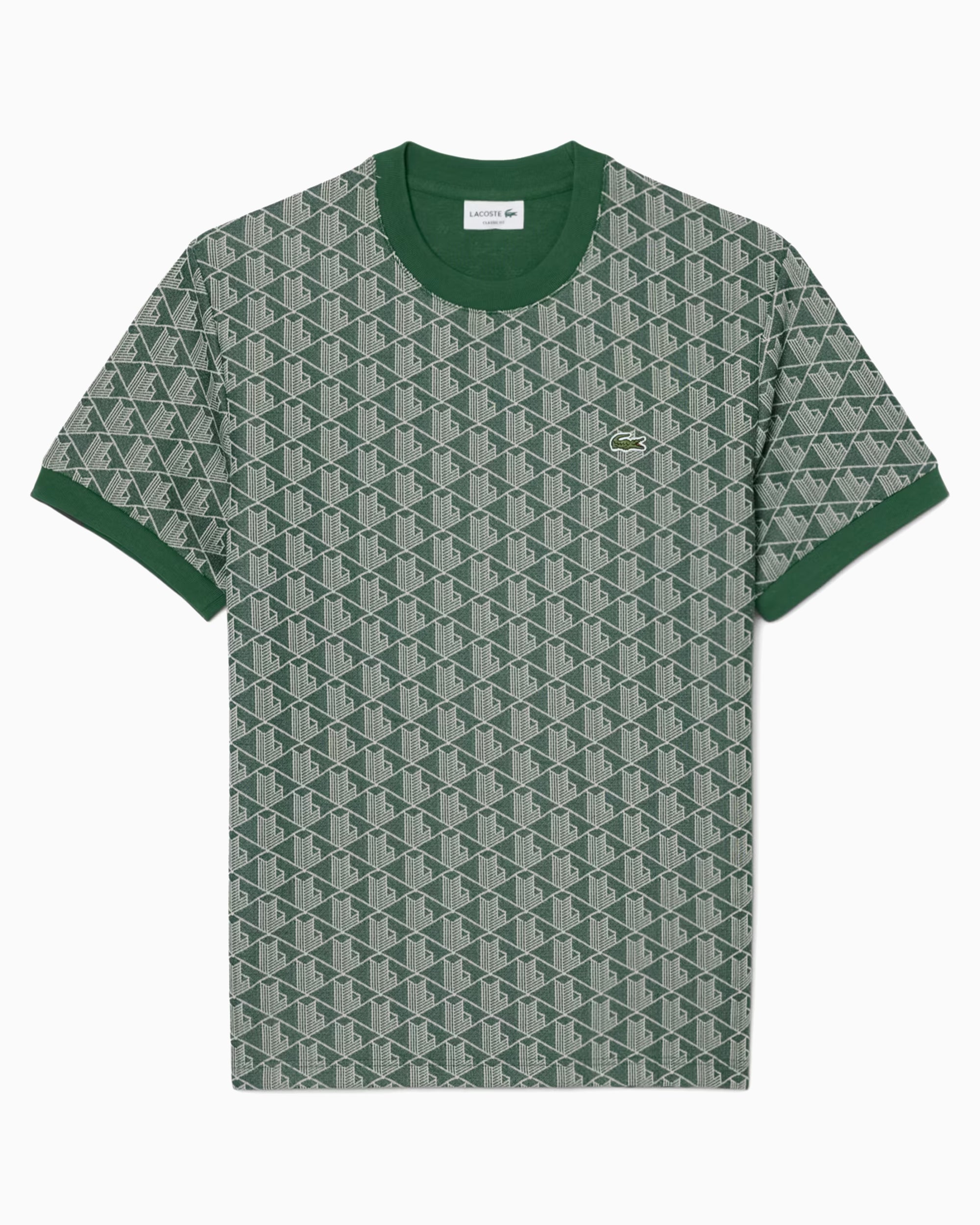 T-Shirts Lacoste Jacquard Graphic Men's T-Shirt - TH1197-00-D1R