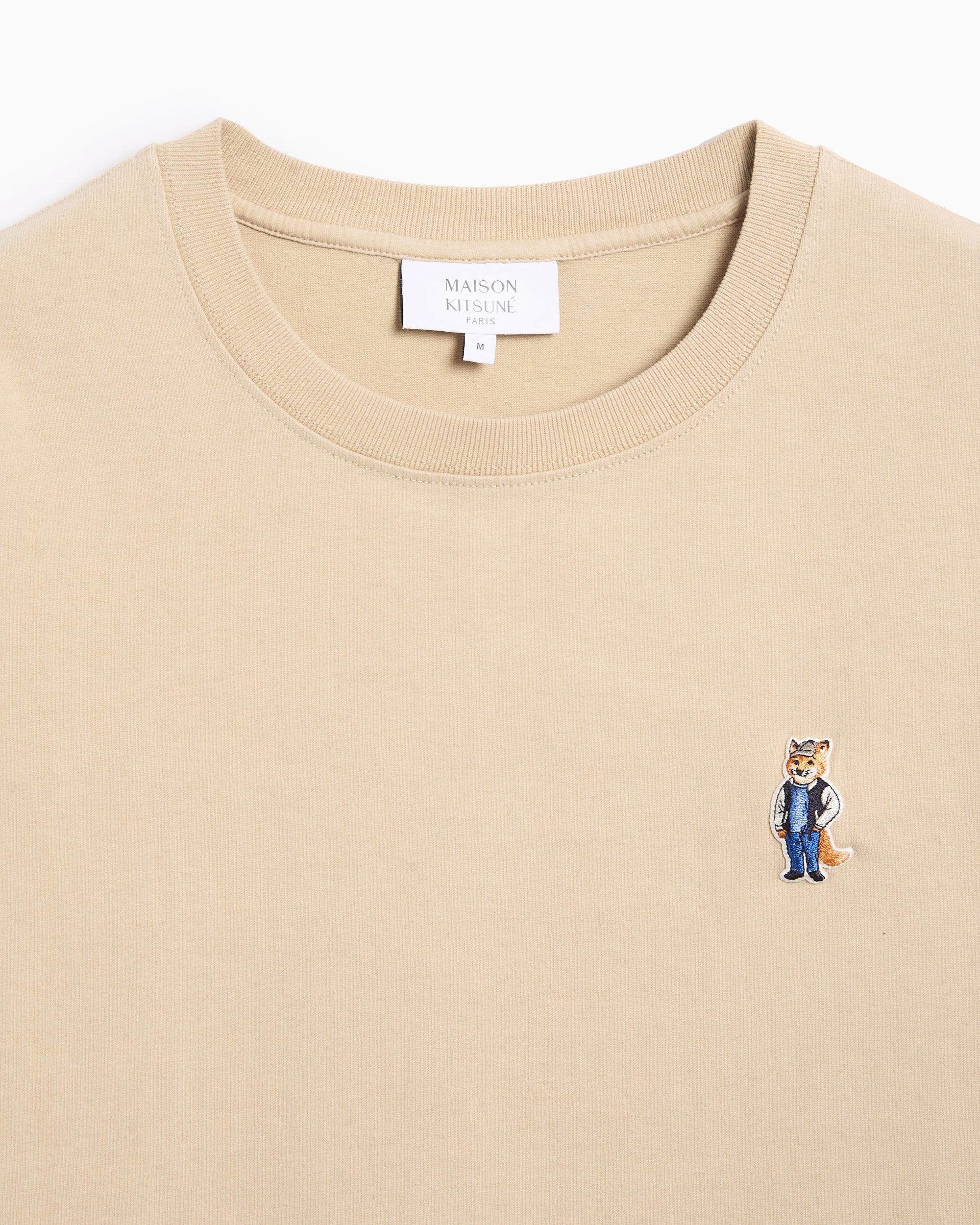 T-Shirts Maison Kitsuné Dressed Fox Relaxed Men's T-Shirt - PM00121KJ7025-0335