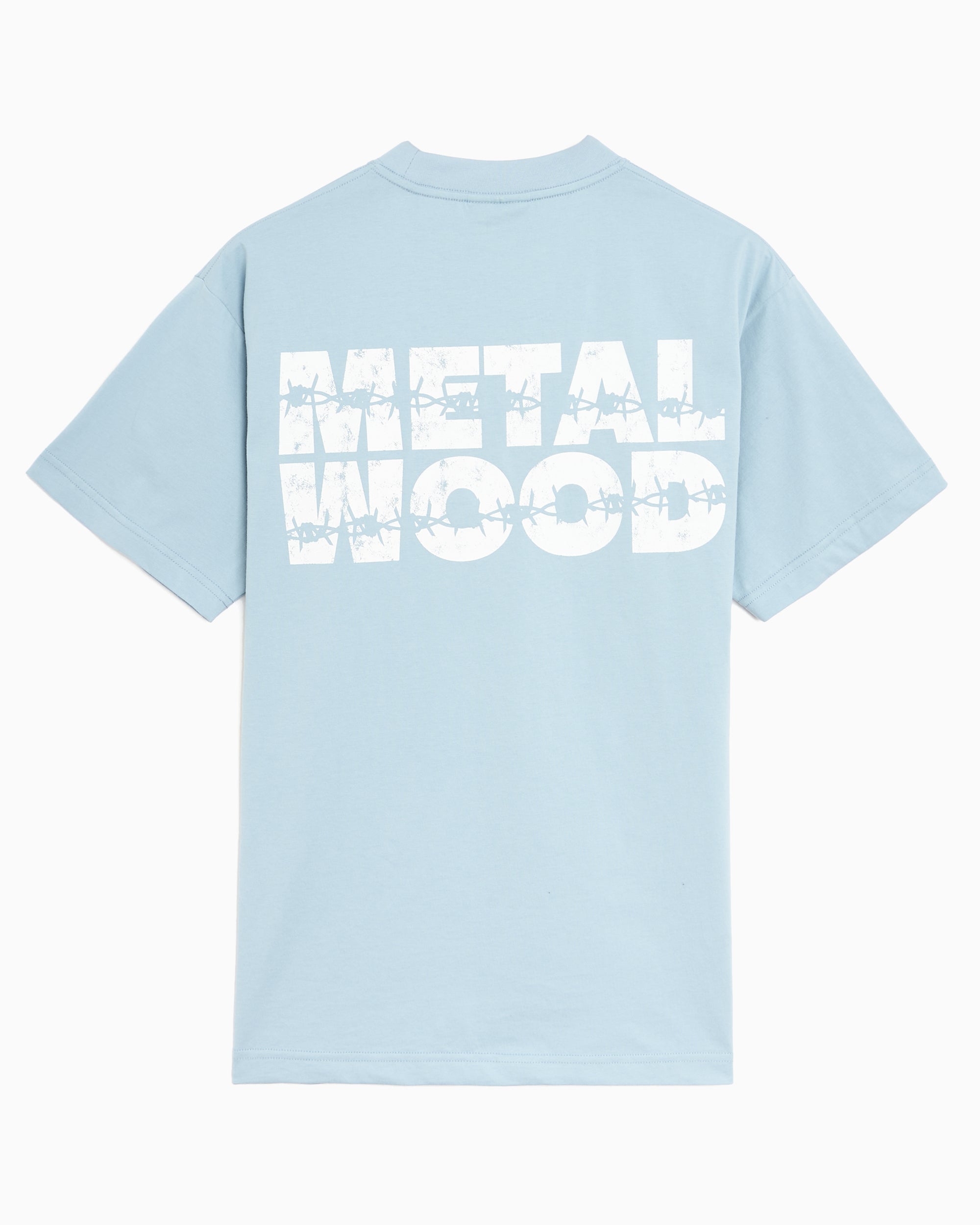 T-Shirts Metalwood Free Graphic Men's T-Shirt - 26SS-03-04_SKY