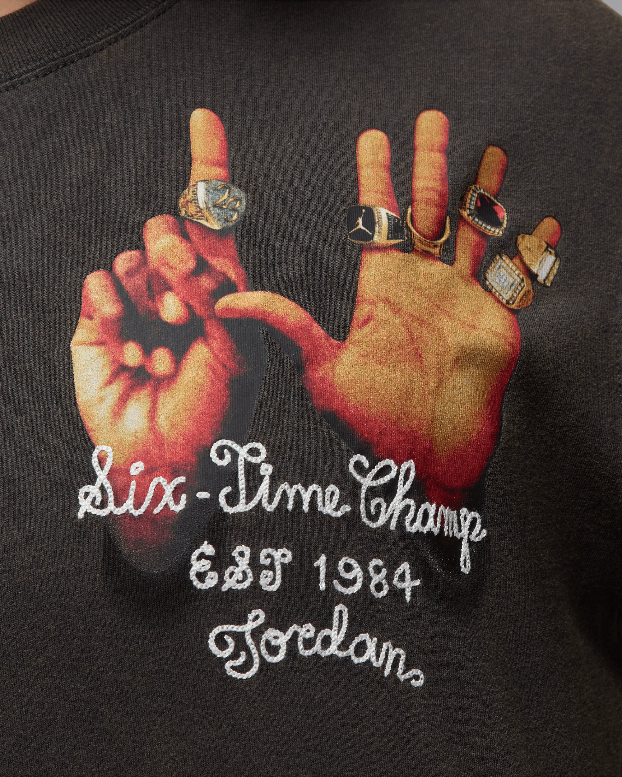 T-Shirts Nike Jordan 6 Rings Women's Graphic T-Shirt Women's T-Shirt - HM7275-045