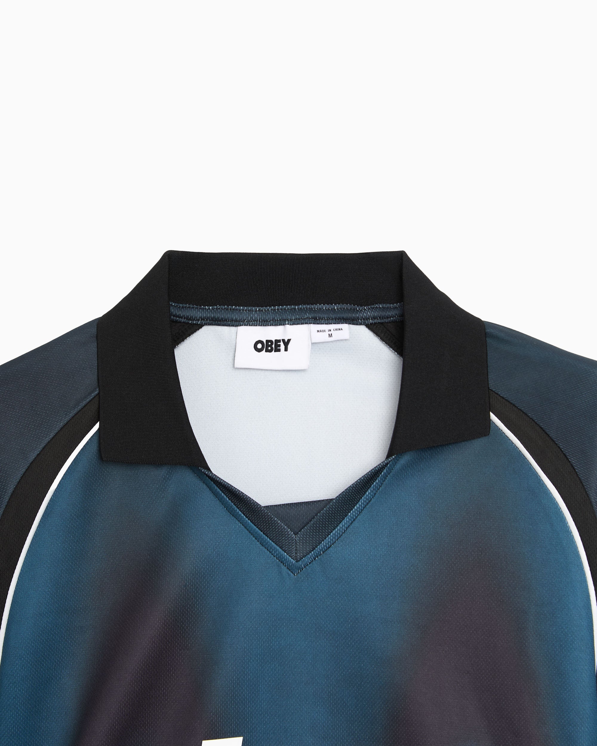 T-Shirts OBEY Clothing Blurred Graphic Relaxed Men's Jersey T-Shirt - 131080378-DTL