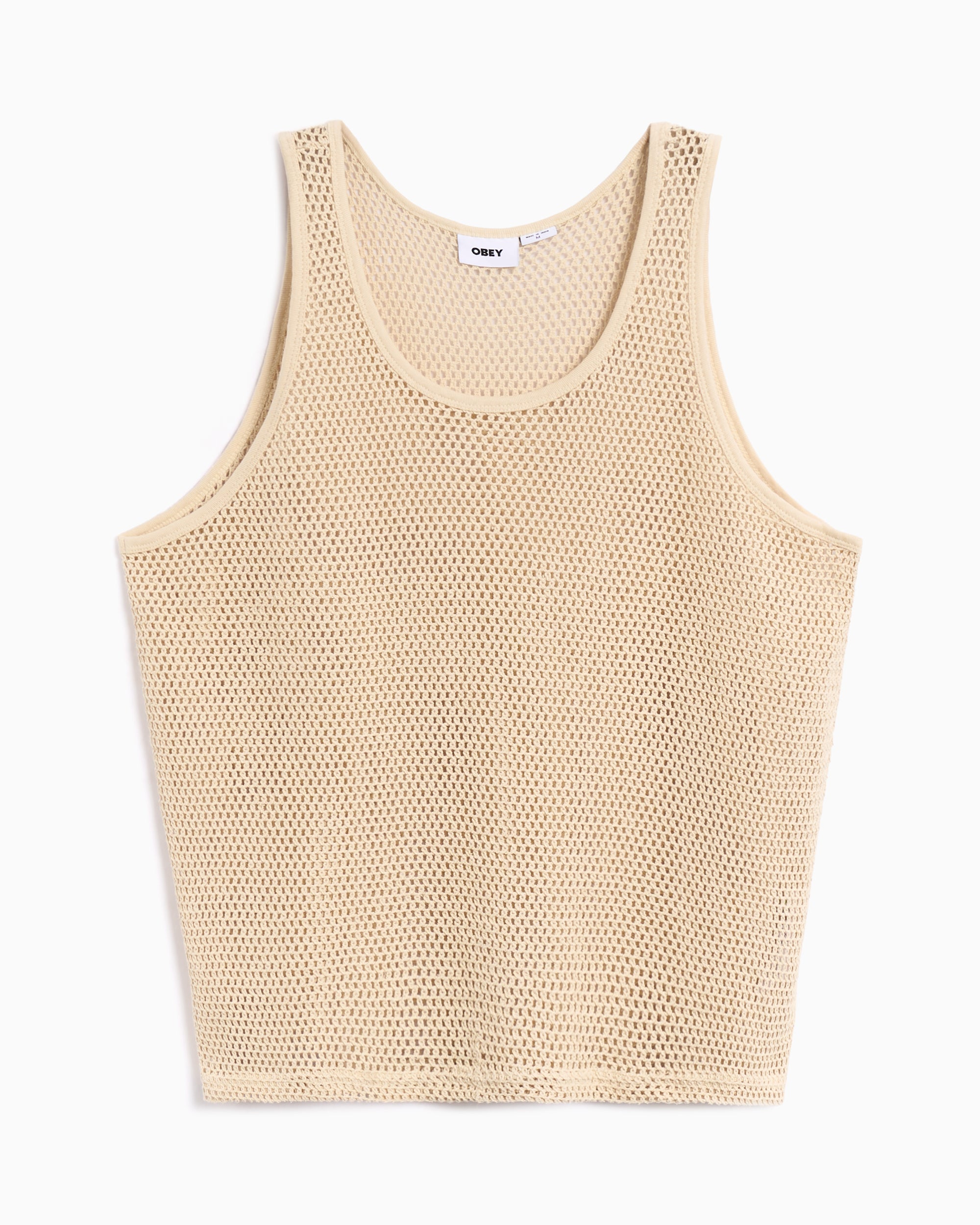 T-Shirts OBEY Clothing Morro Mesh Men's Tank Top - 134050062-WOA