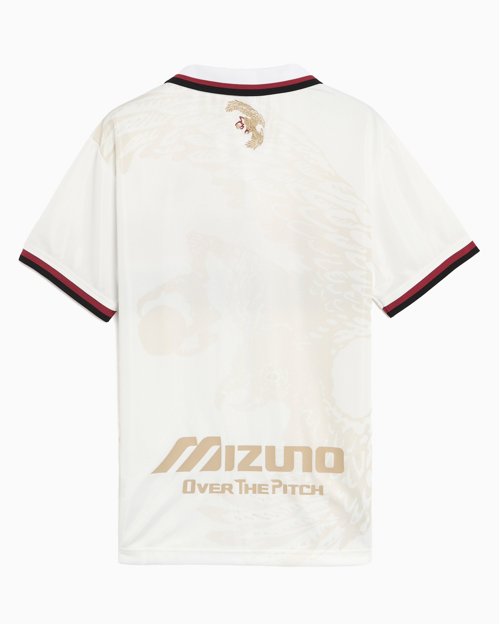 T-Shirts OVER THE PITCH x Mizuno Football Logo Men's Jersey T-Shirt - 32TPAI0001