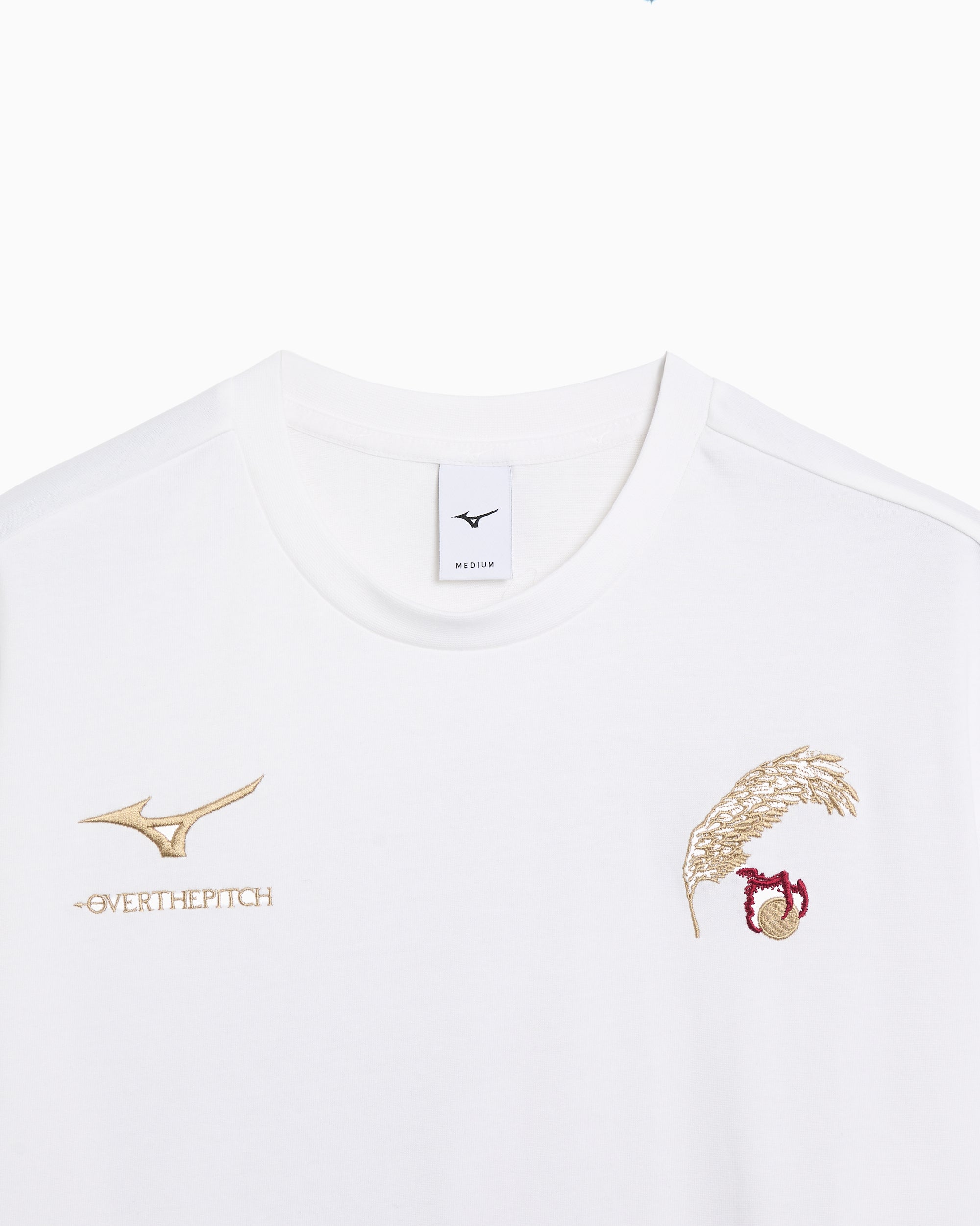 T-Shirts OVER THE PITCH x Mizuno Graphic Oversize Men's T-Shirt - 32TPAI0201