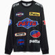 T-Shirt com gráfico de manga comprida Patta Sponsor Jersey para homem