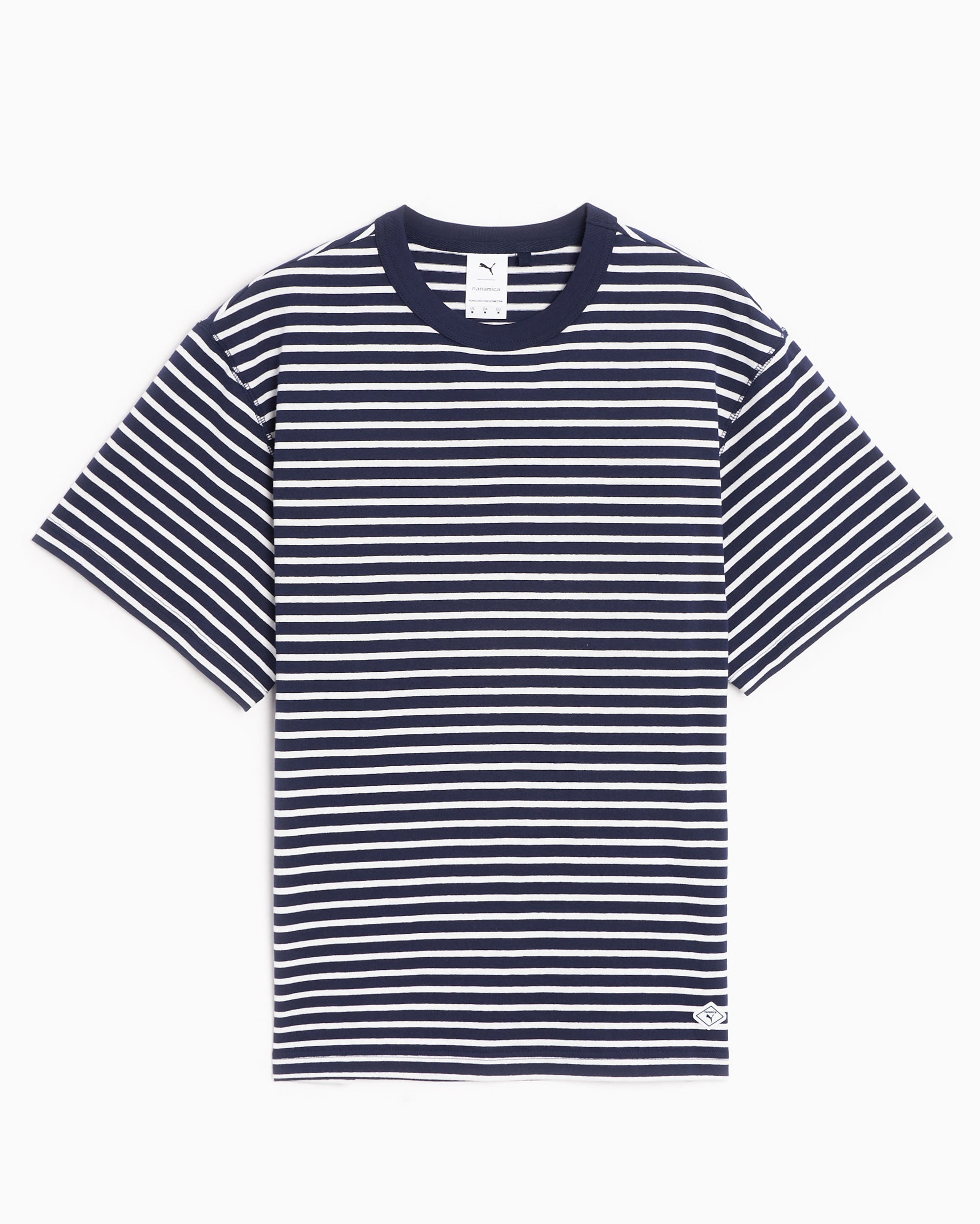 T-Shirts Puma x NANAMICA Men's Striped T-Shirt Men's T-Shirt - 539854-06