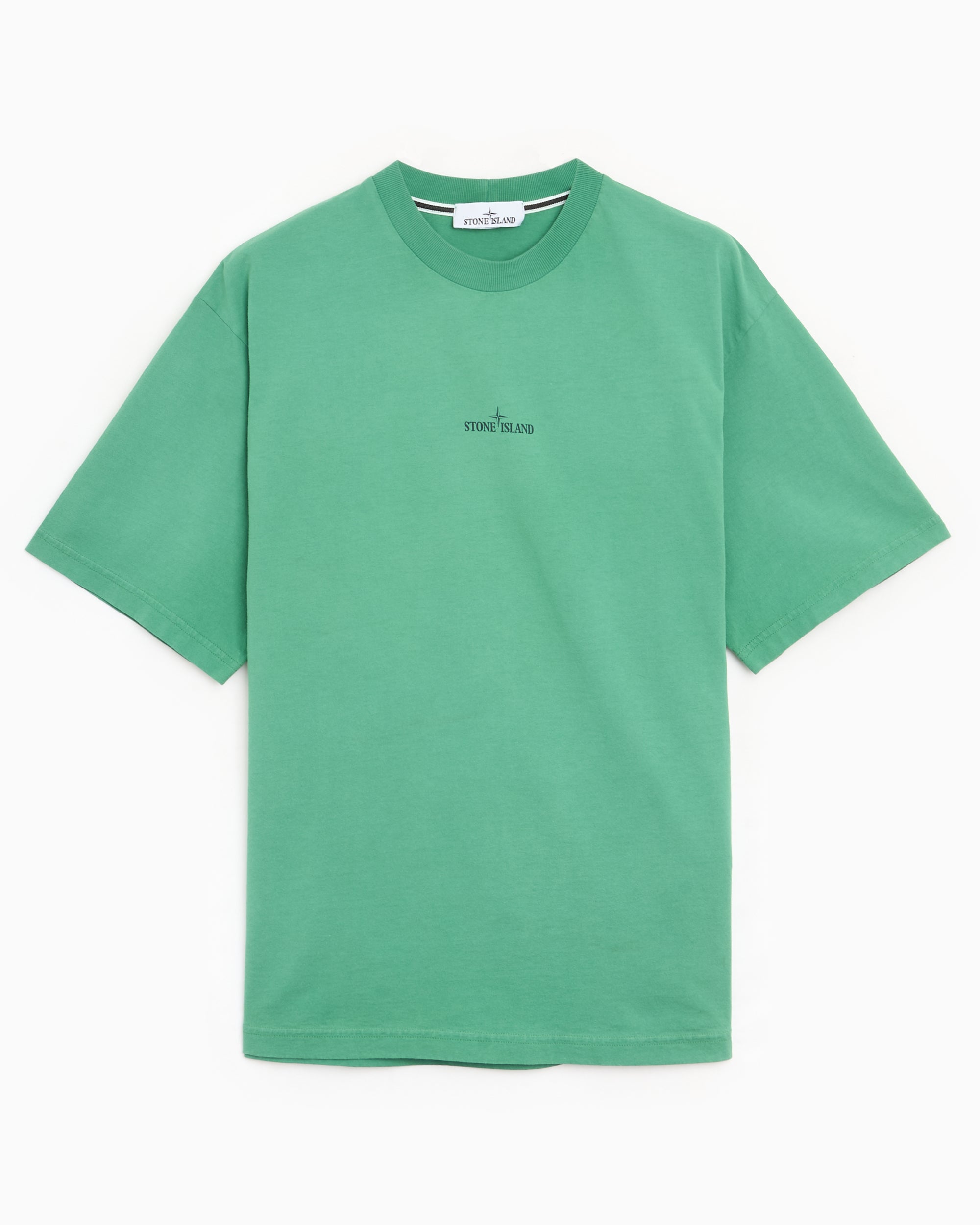 T-Shirt com gráfico Stone Island Hand Sprayed para homem