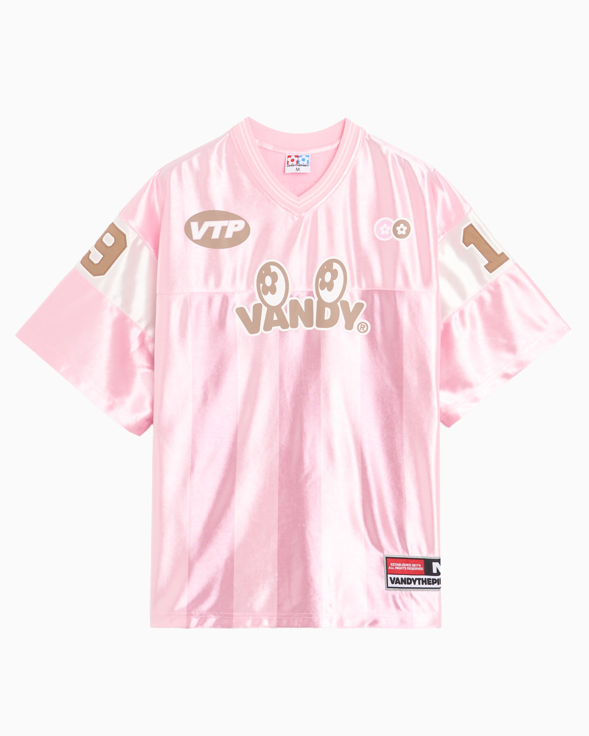 T-Shirts VANDYTHEPINK Eye Logo Striped Relaxed Men's Jersey T-Shirt - VD5065-106