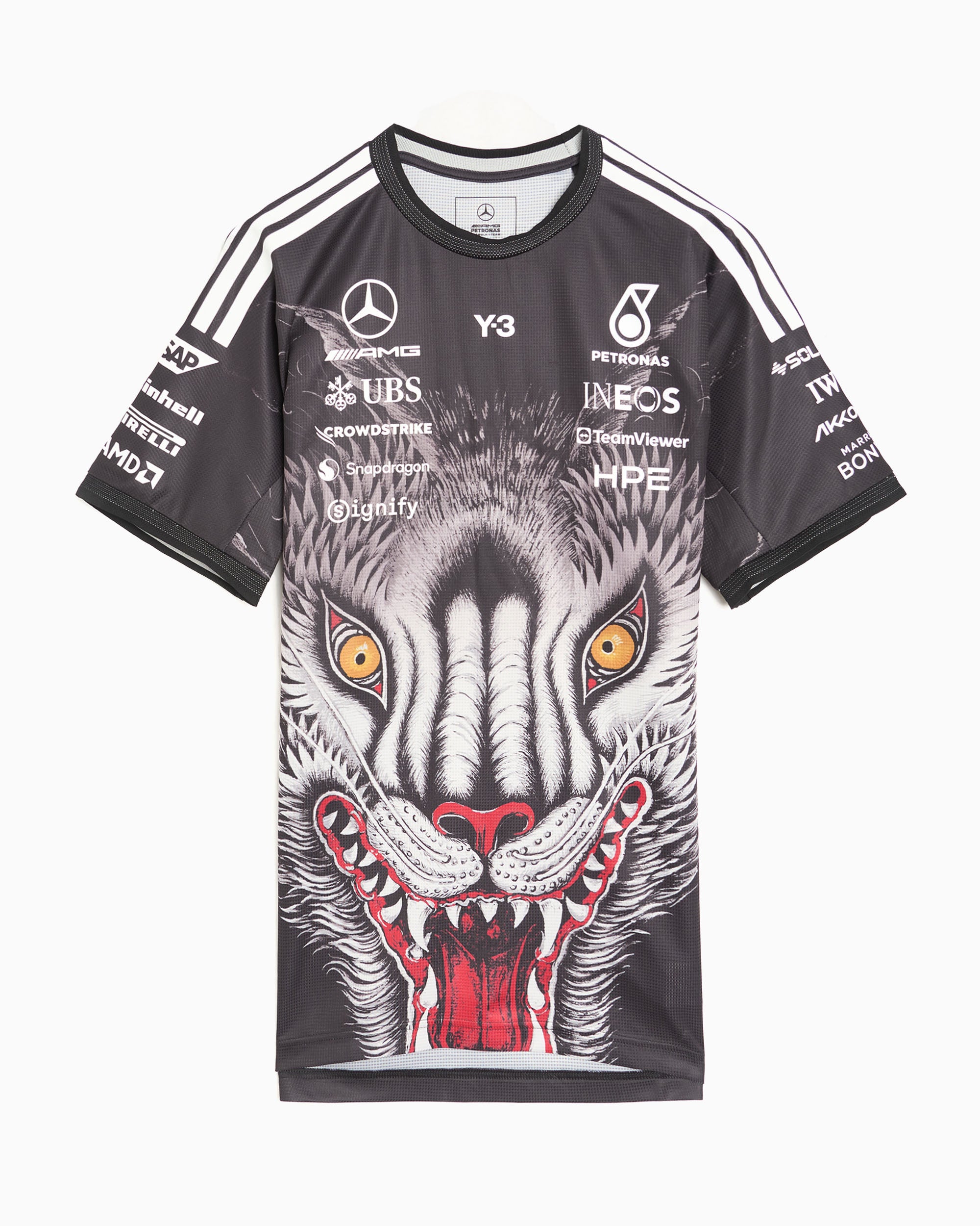 Y-3 Mercedes-AMG PETRONAS F1 Tシャツ T-Shirt com gráfico Y-3 x Mercedes AMG Petronas Team F1 