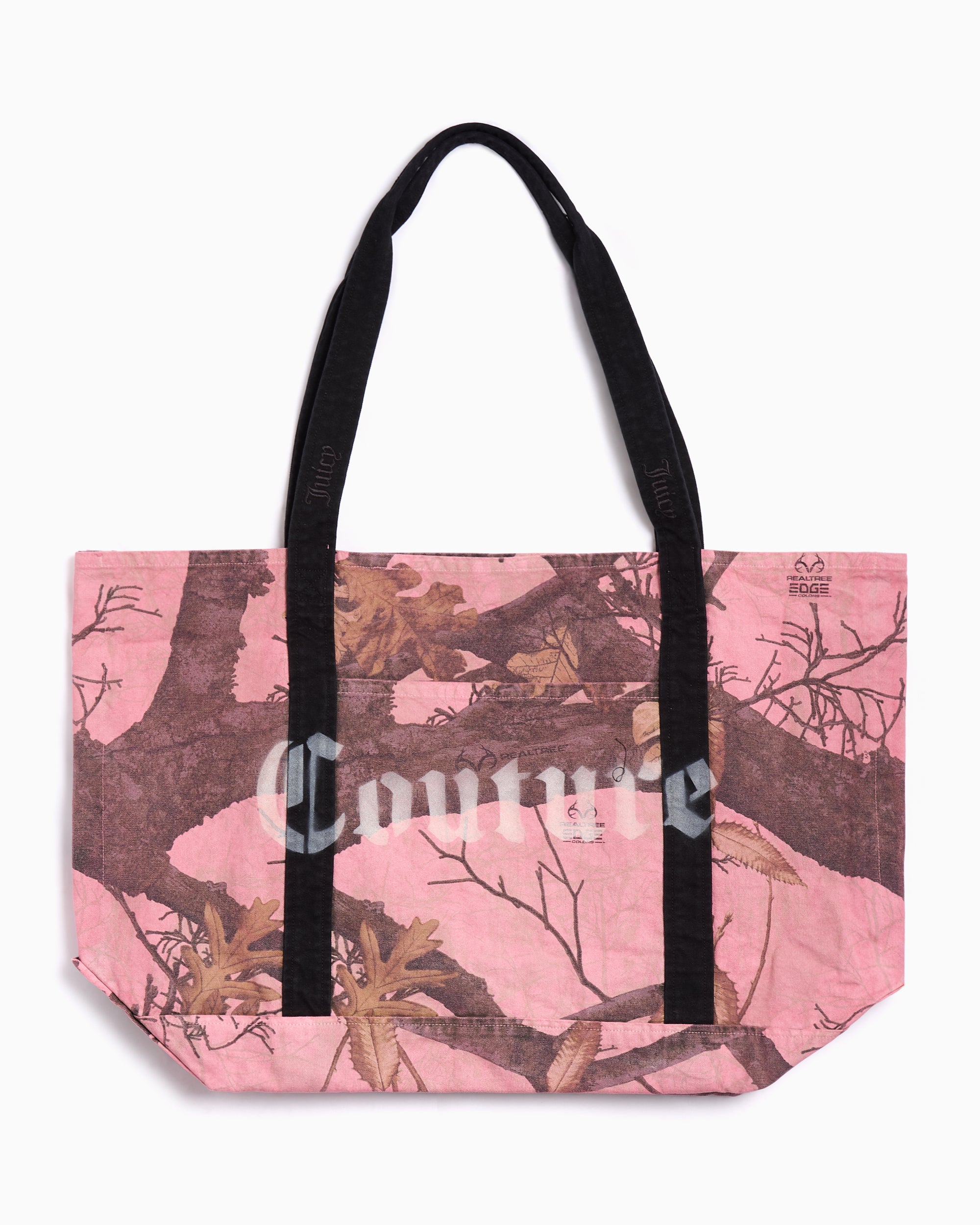 Tote Bags Pleasures x Juicy Couture Realtree Canvas Unisex Tote Bag - P25JC016-PINK