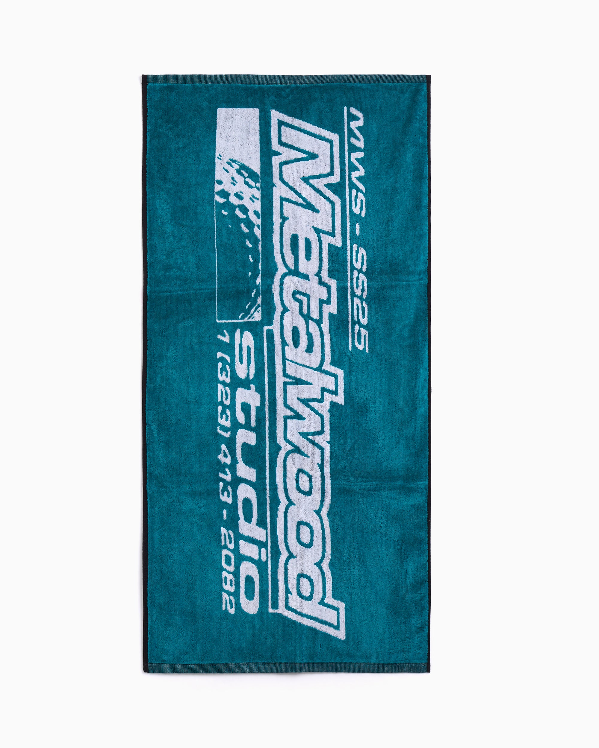 Towels Metalwood La Brea Shop Caddie Towell - MWS25-10-03-GRN