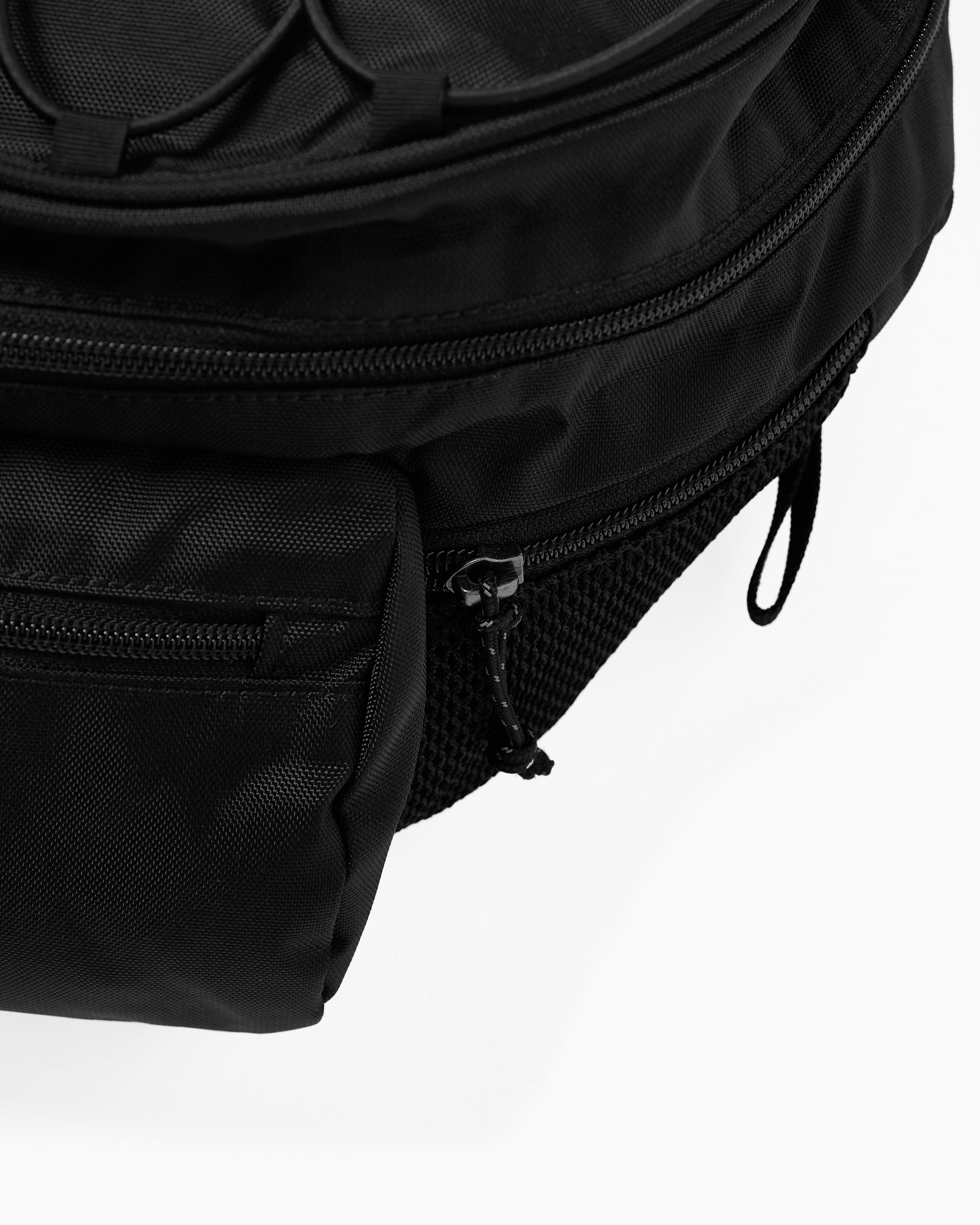 Waist bags thisisneverthat® thisisneverthat® Unisex Washed Nylon Waistbag Unisex Waist Bag - TN243WBASB02-BLK