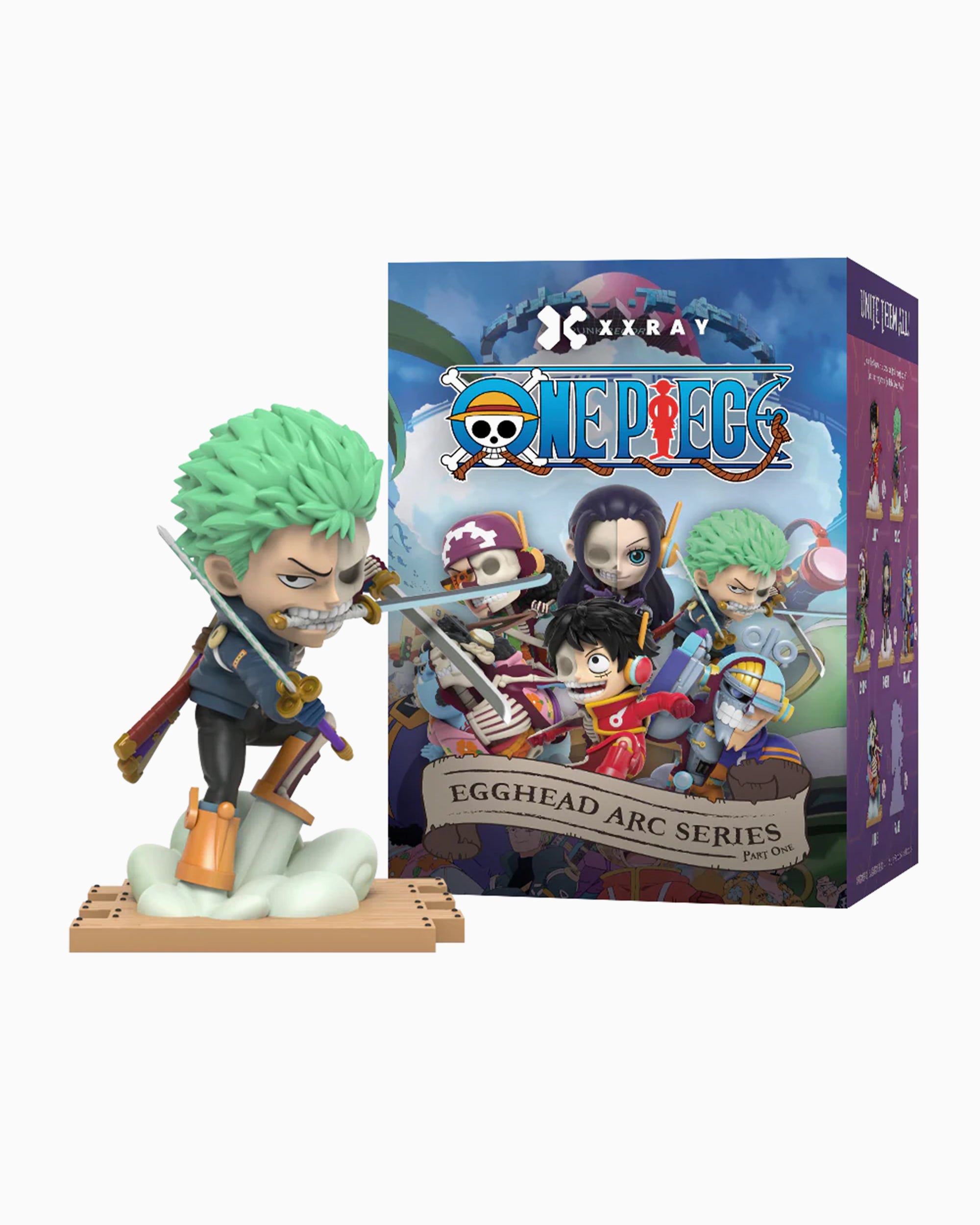 Art Toys Mighty Jaxx XXRAY: One Piece Egghead Arc Series Surprise Box (1 Piece) - BB24OPJF00201-V3