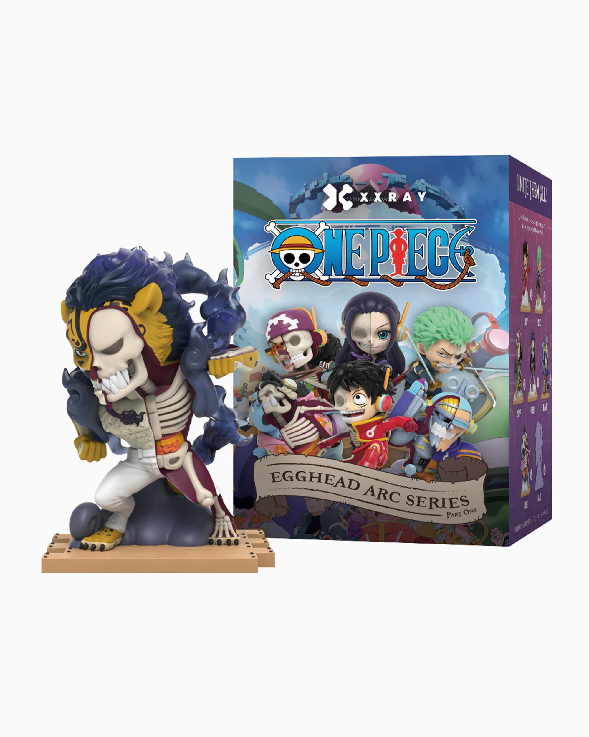 Art Toys Mighty Jaxx XXRAY: One Piece Egghead Arc Series Surprise Box (1 Piece) - BB24OPJF00201-V3