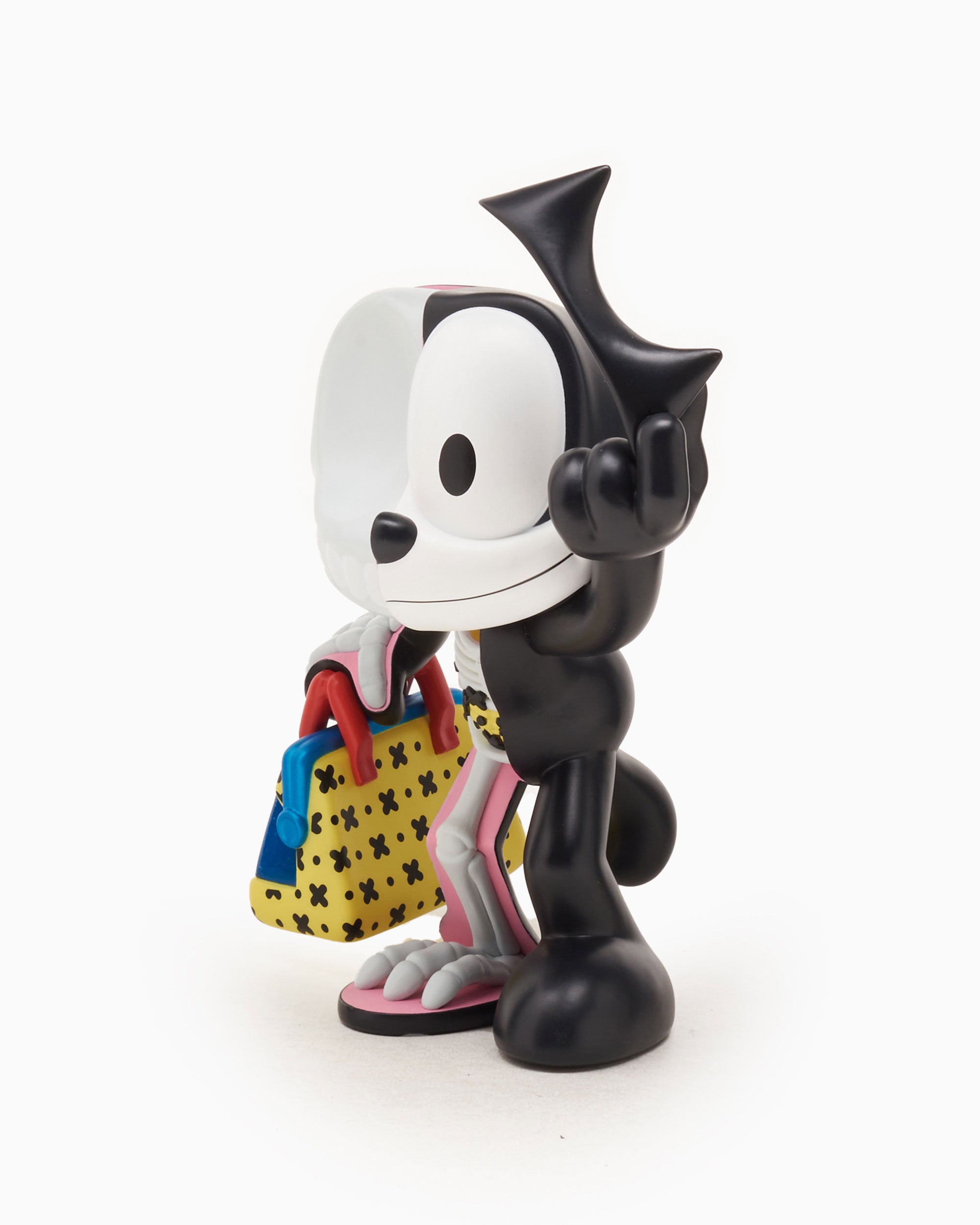 Art Toys Mighty Jaxx XXRAY Plus Felix the Cat By Jason Freeny - LND-22XPFTCOG12