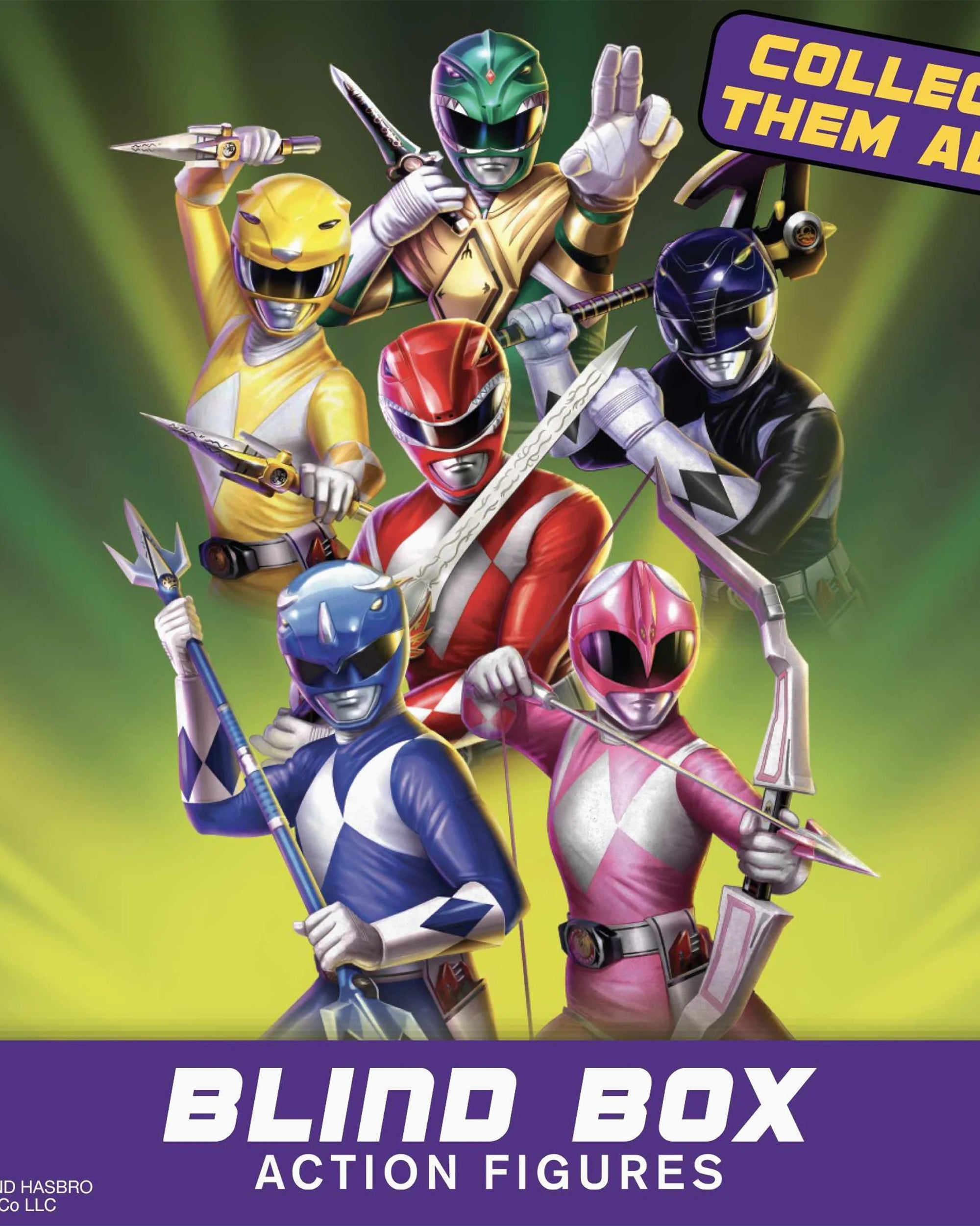 Art Toys Super7 Mighty Morphin Power Rangers Surprise Box (1 Piece) - S7MMPRBBW1