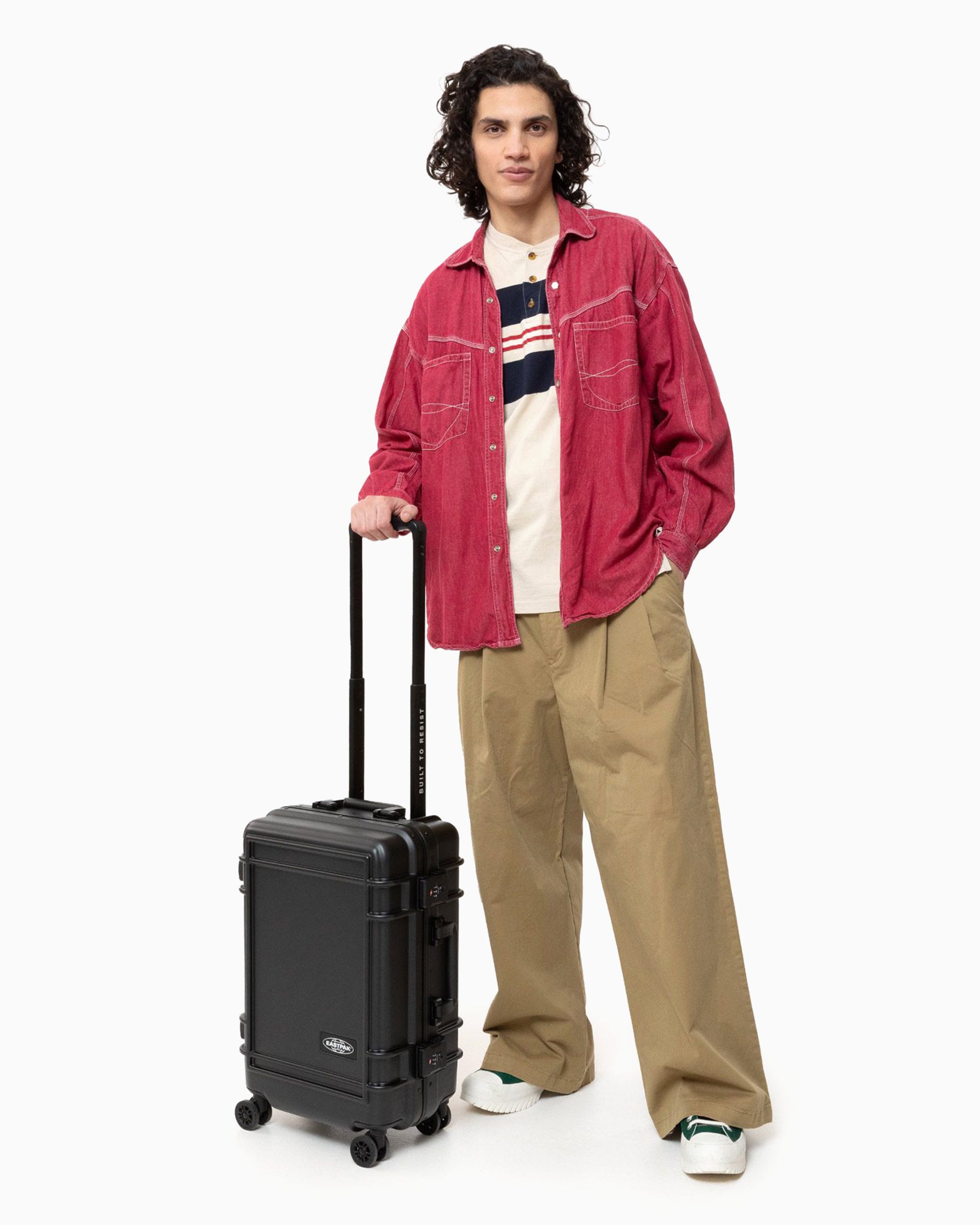Backpacks and Suitcases Eastpak Resist'r Luggage Case (S) Unisex Suitcase - EK0A5BJE0081