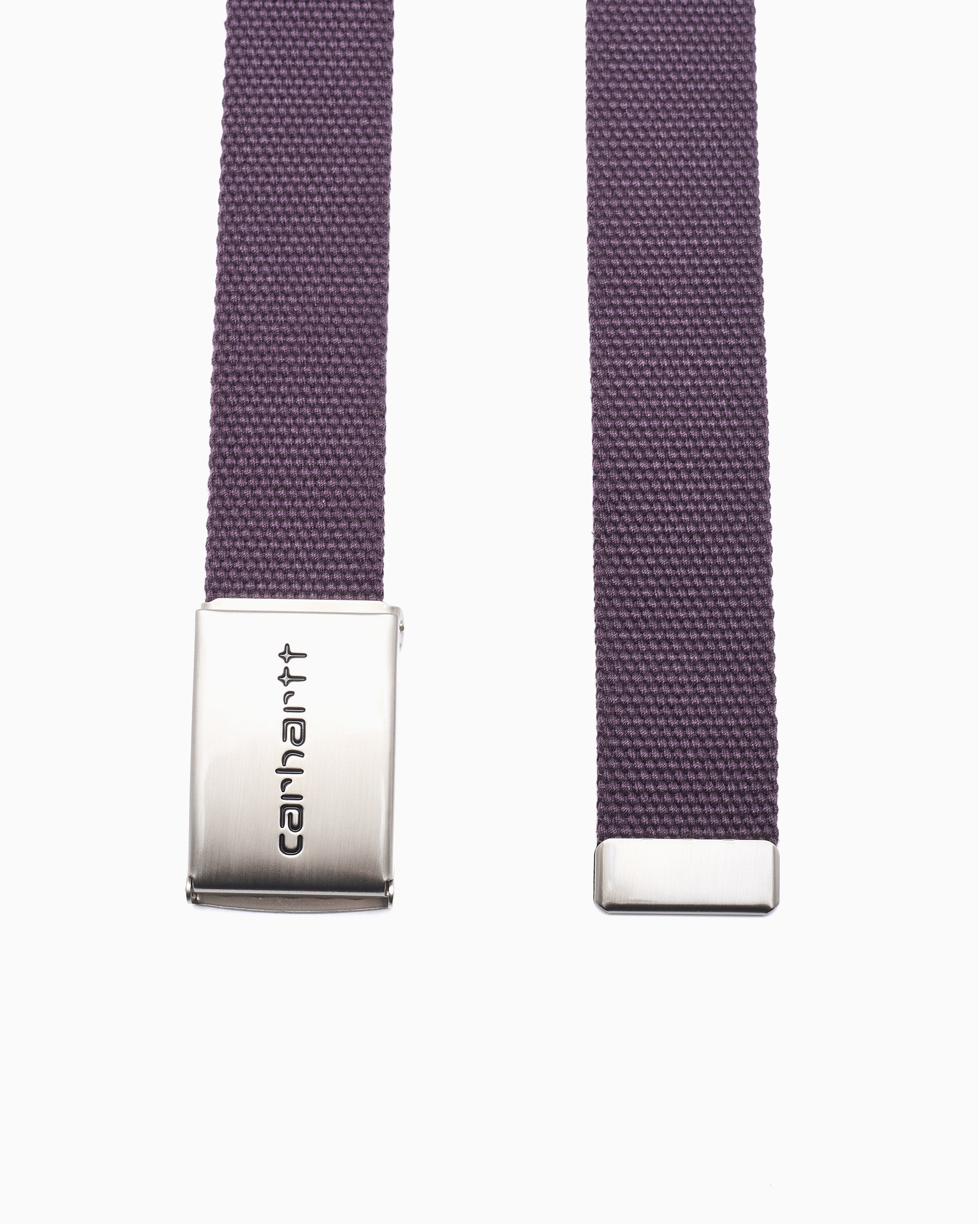 Belts Carhartt WIP Clip Chrome Unisex Belt - I019176-3J1XX
