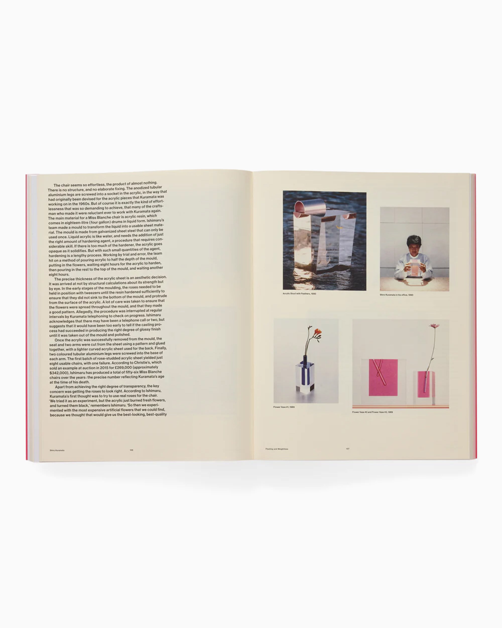 Books Magazines Phaidon Shiro Kuramata: Essays & Writtings - 9781837290369