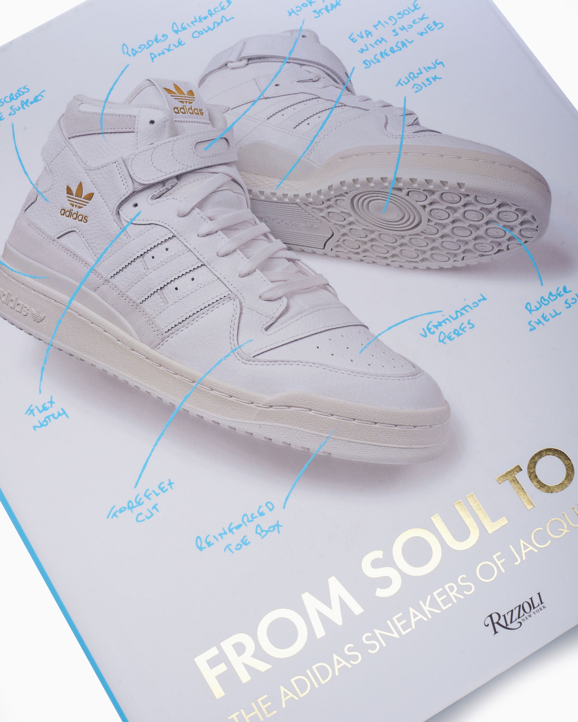 Books Magazines Rizzoli From Soul To Sole: The adidas Sneakers Of Jacques CH - 9780847872657