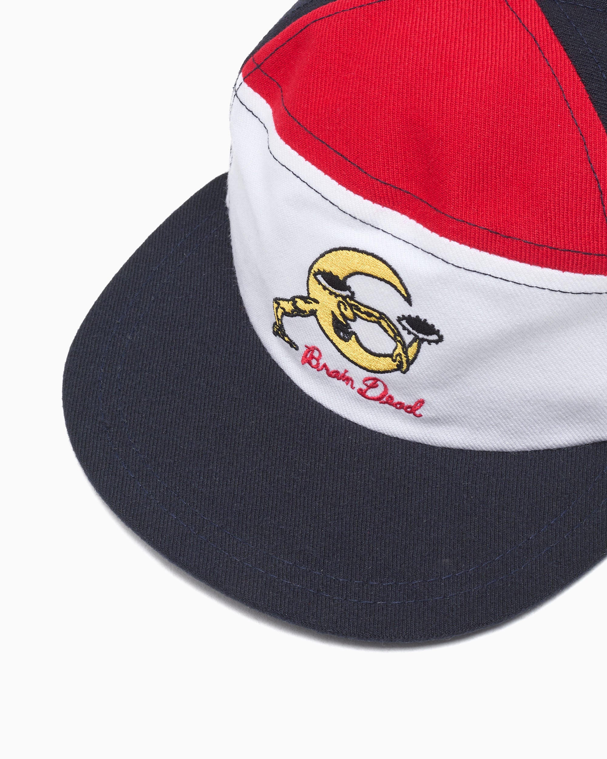 Caps Brain Dead Waning Crescent Unisex Cap - BDF25HO10047-NAVYMLT