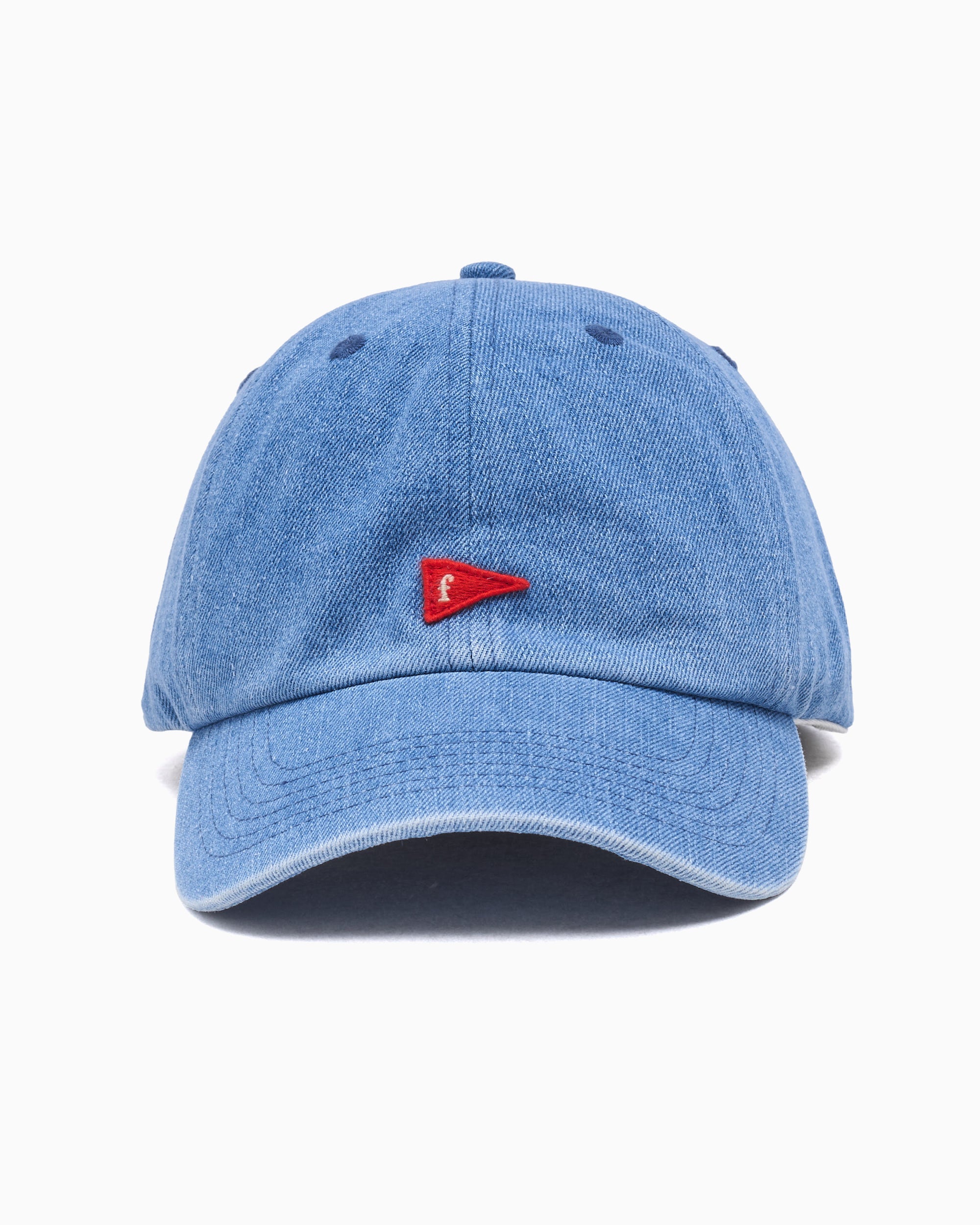 Caps forét Flag Washed Unisex Cap - F7065-DENIM