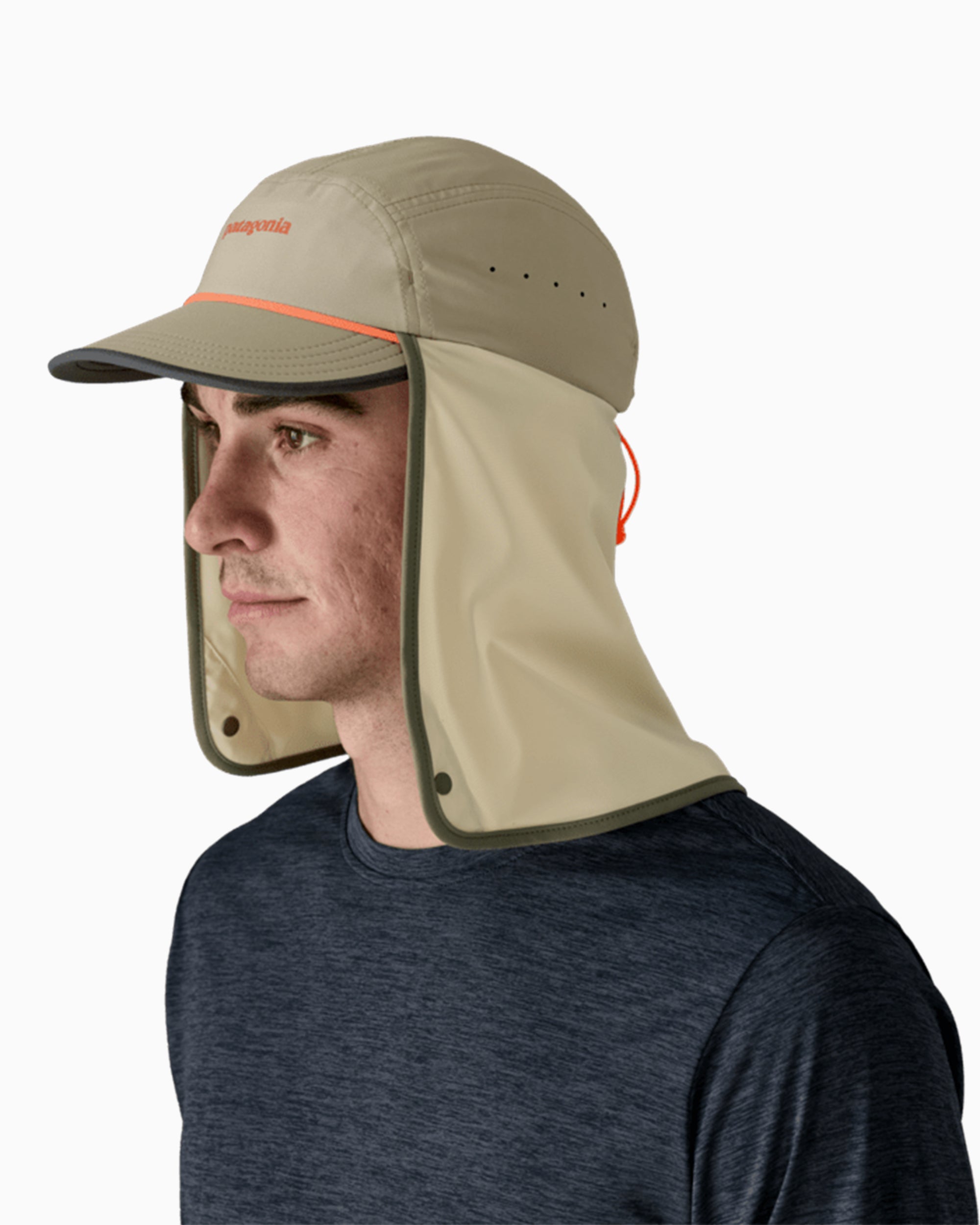 Caps Patagonia Caped Merganzer Water-Repellent Unisex Cap - 33570-RVGN