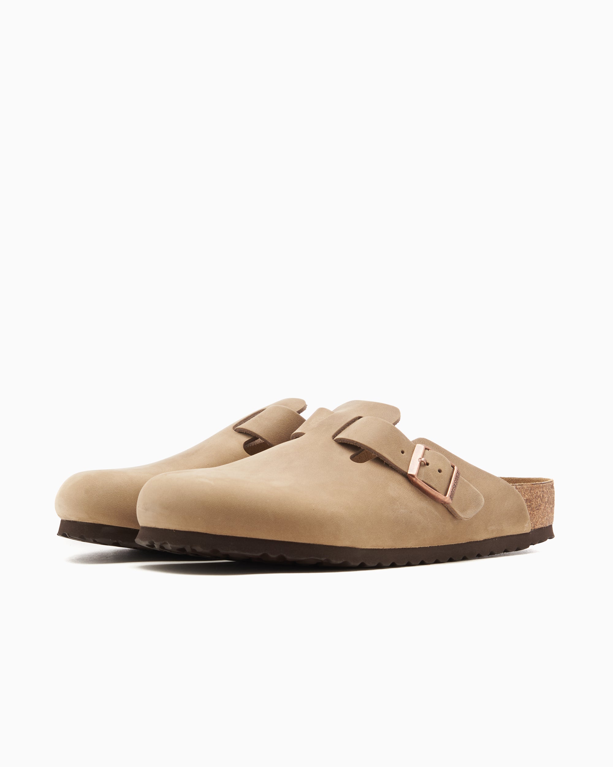 BIRKENSTOCK Boston Natural Leather Oiled Regular